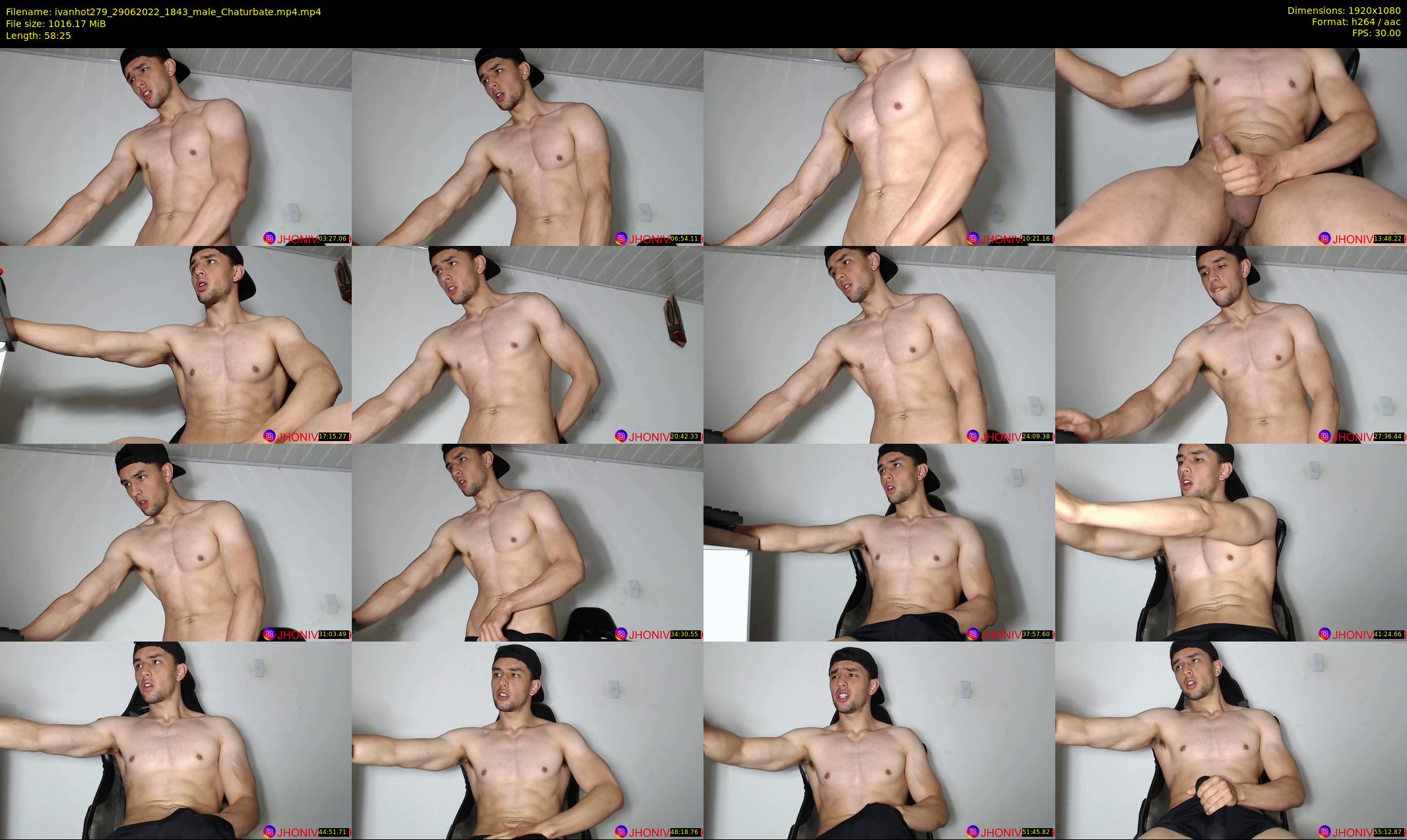 ivanhot279 — 59 minute Chaturbate male cam show recording, 1080p, Jun 29, 2022