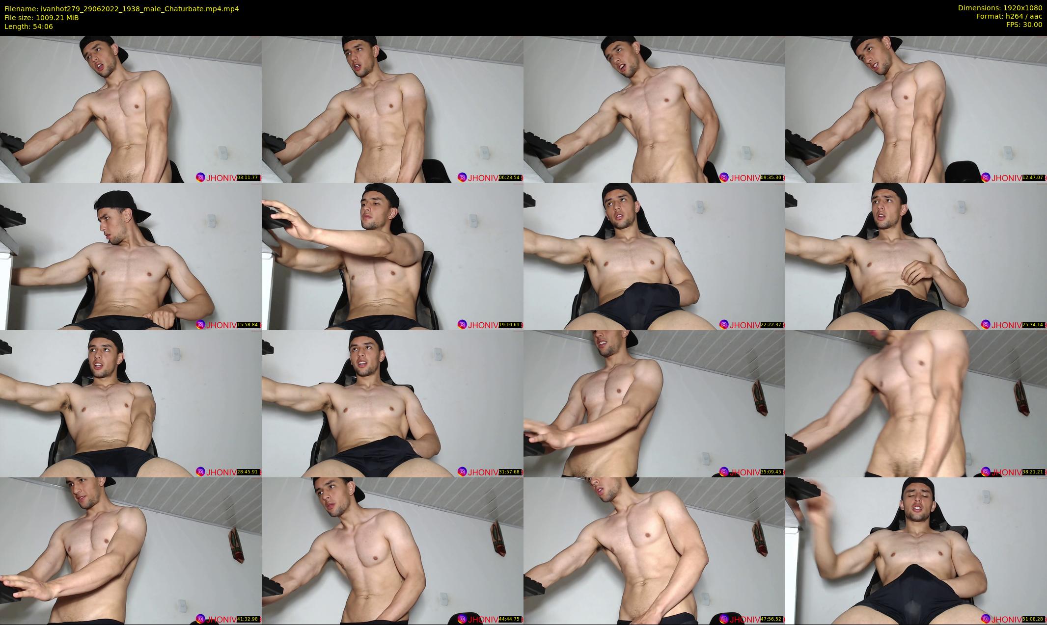 ivanhot279 — 55 minute Chaturbate male cam show recording, 1080p, Jun 29, 2022