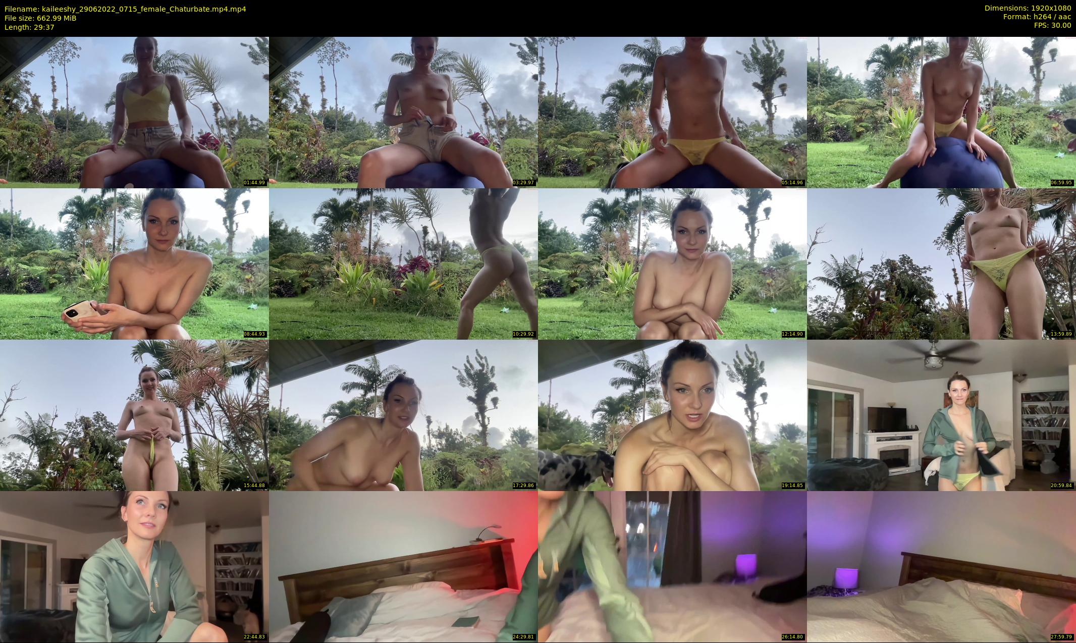 kaileeshy — 30 minute Chaturbate female cam show recording, 1080p, Jun 29, 2022