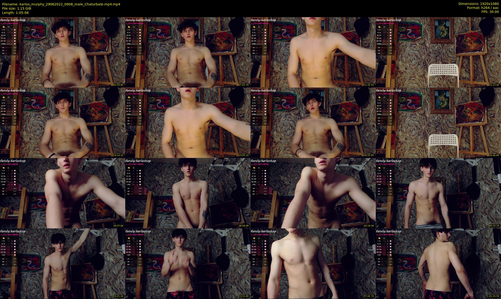 karlos_murphy — 66 minute Chaturbate male cam show recording, 1080p, Jun 29, 2022