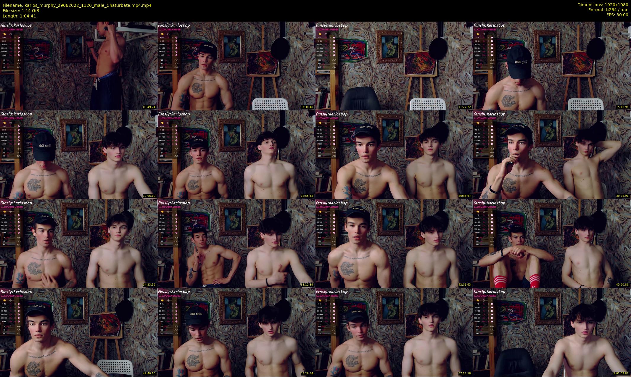 karlos_murphy — 65 minute Chaturbate male cam show recording, 1080p, Jun 29, 2022