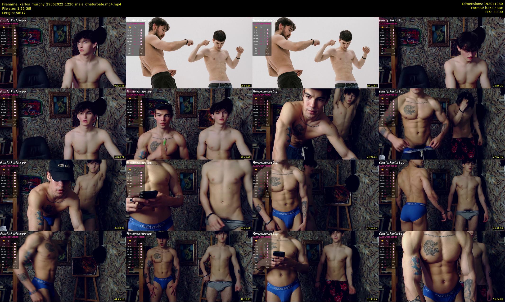 karlos_murphy — 59 minute Chaturbate male cam show recording, 1080p, Jun 29, 2022