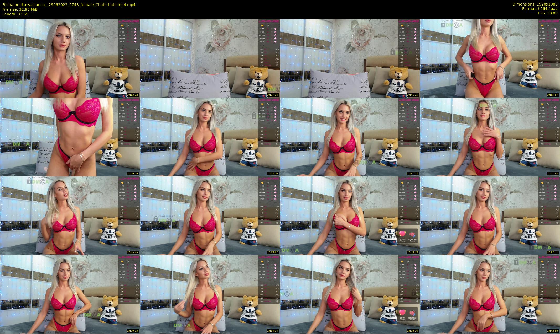 kassablanca_ — 4 minute Chaturbate female cam show recording, 1080p, Jun 29, 2022