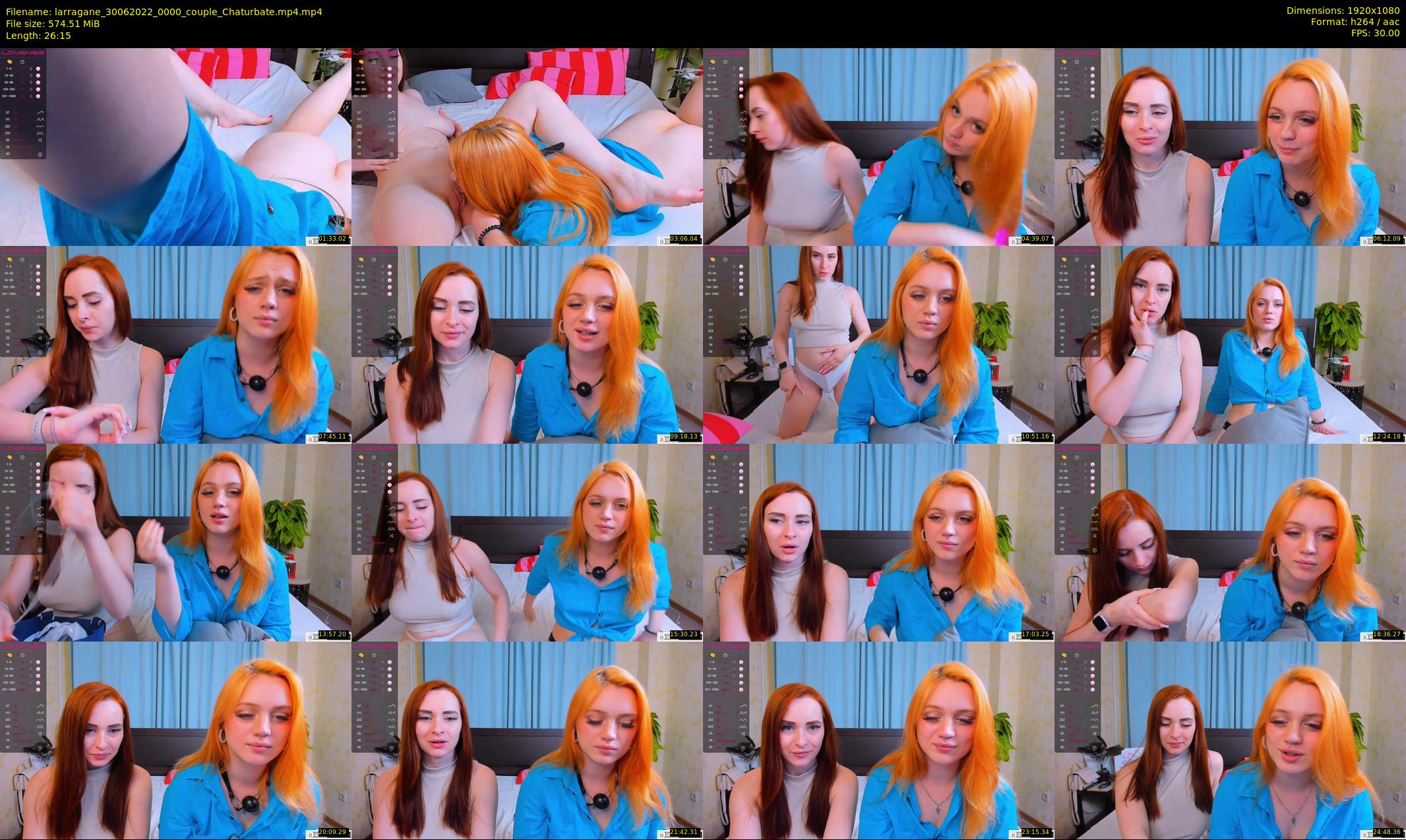 larragane — 27 minute Chaturbate couple cam show recording, 1080p, Jun 30, 2022