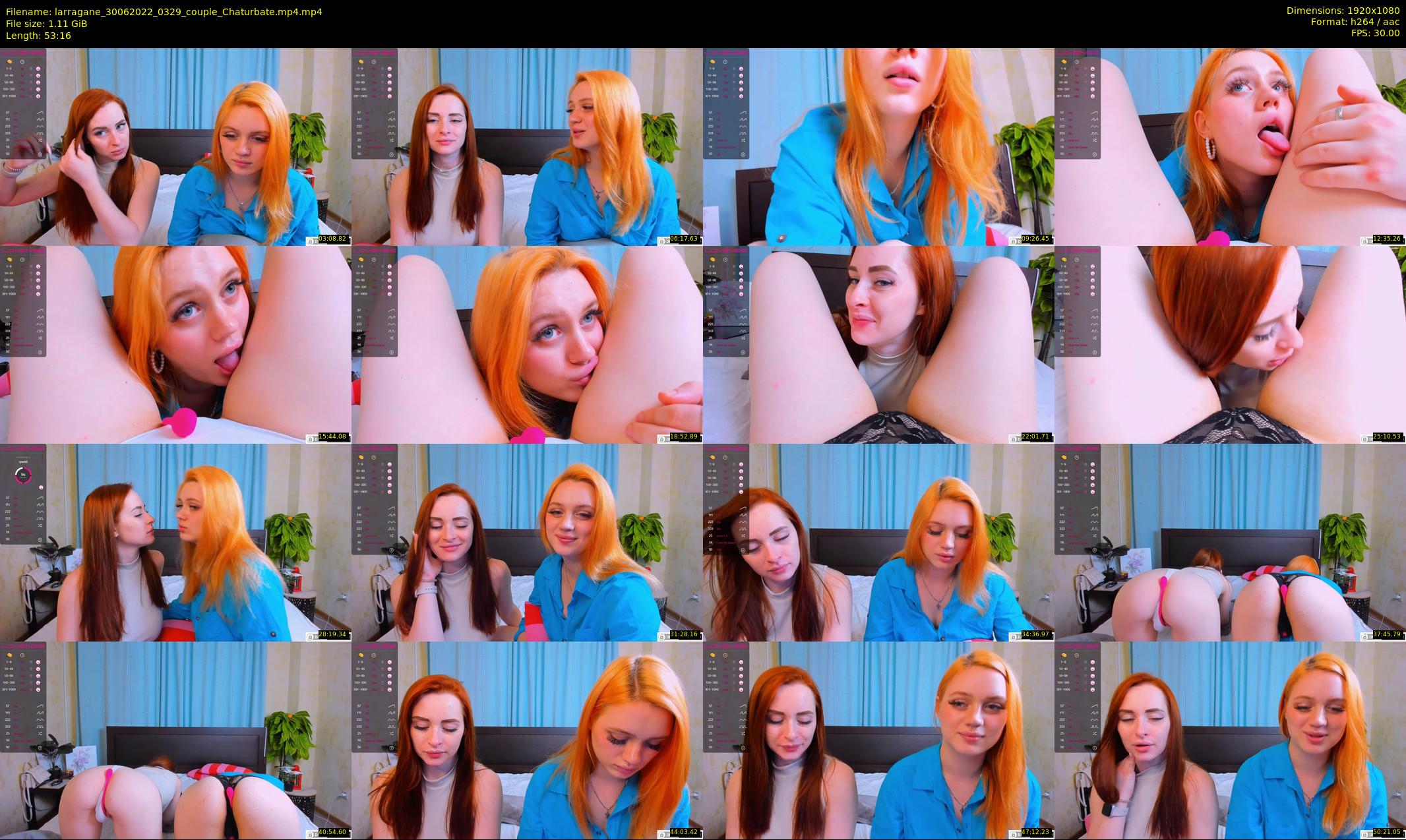 larragane — 54 minute Chaturbate couple cam show recording, 1080p, Jun 30, 2022