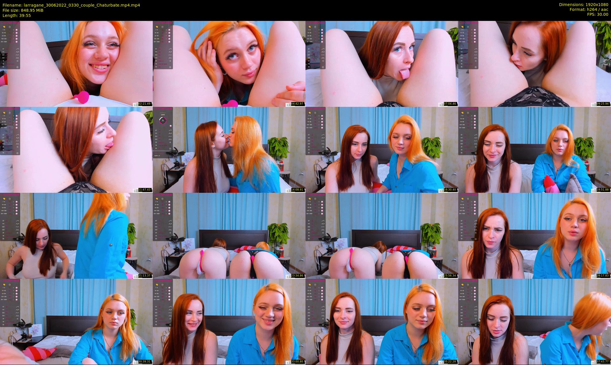 larragane — 40 minute Chaturbate couple cam show recording, 1080p, Jun 30, 2022