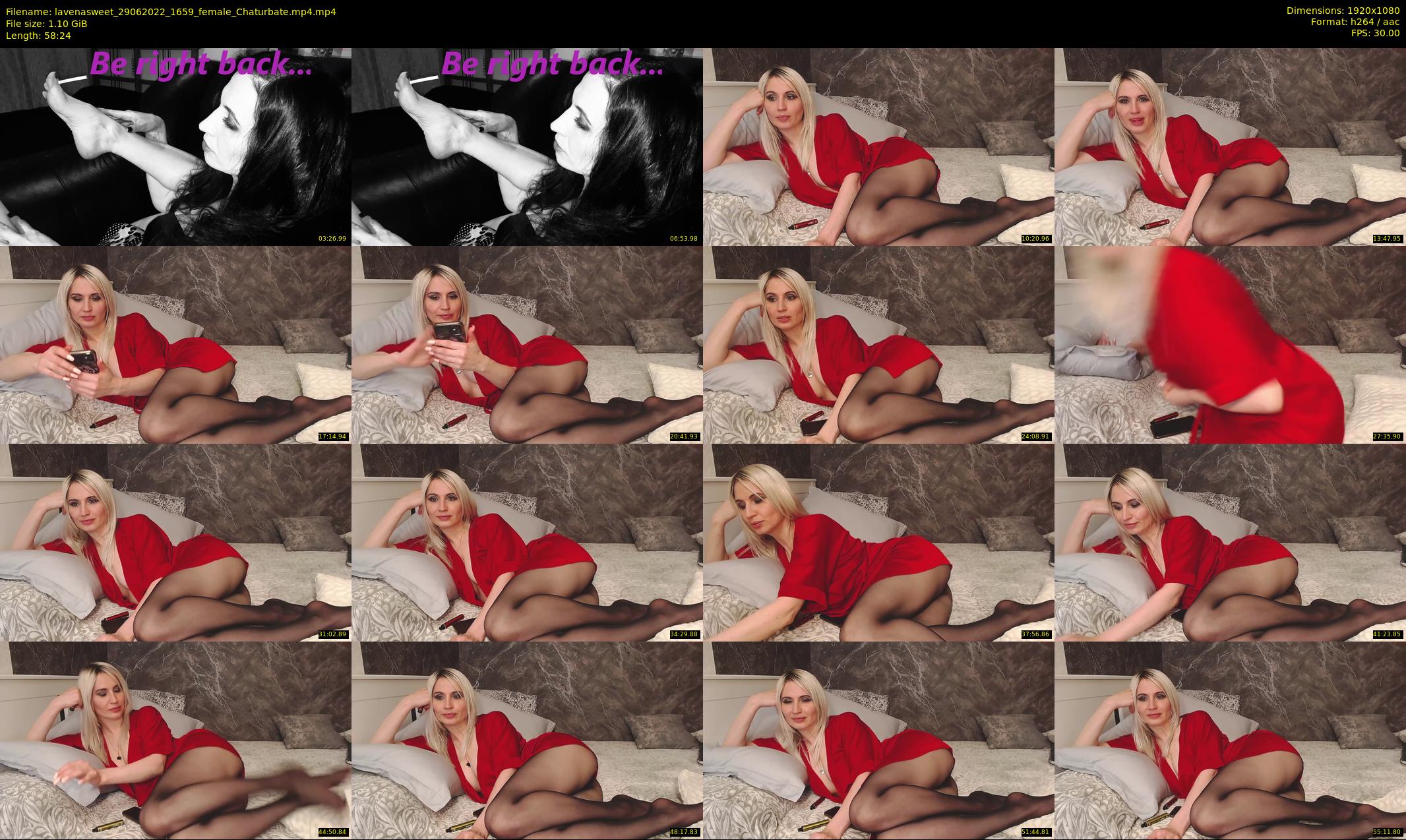 lavenasweet — 59 minute Chaturbate female cam show recording, 1080p, Jun 29, 2022