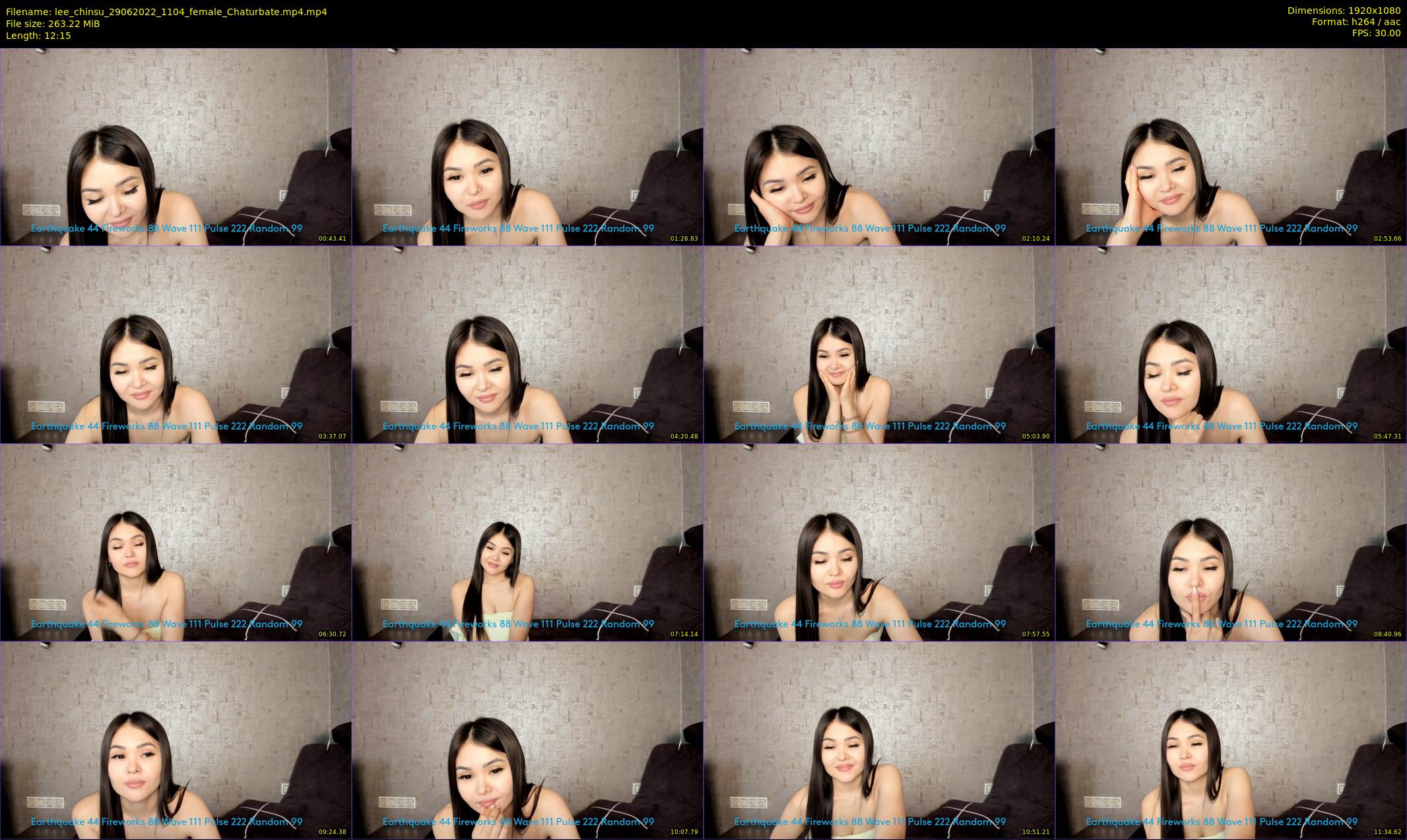 lee_chinsu — 13 minute Chaturbate female cam show recording, 1080p, Jun 29, 2022