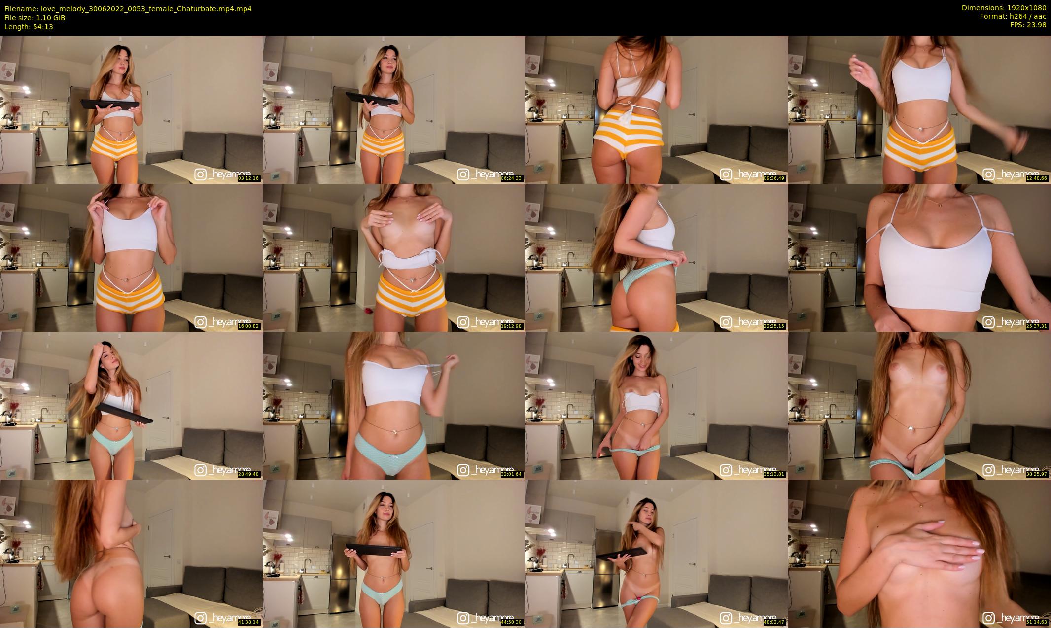 love_melody — 55 minute Chaturbate female cam show recording, 1080p, Jun 30, 2022