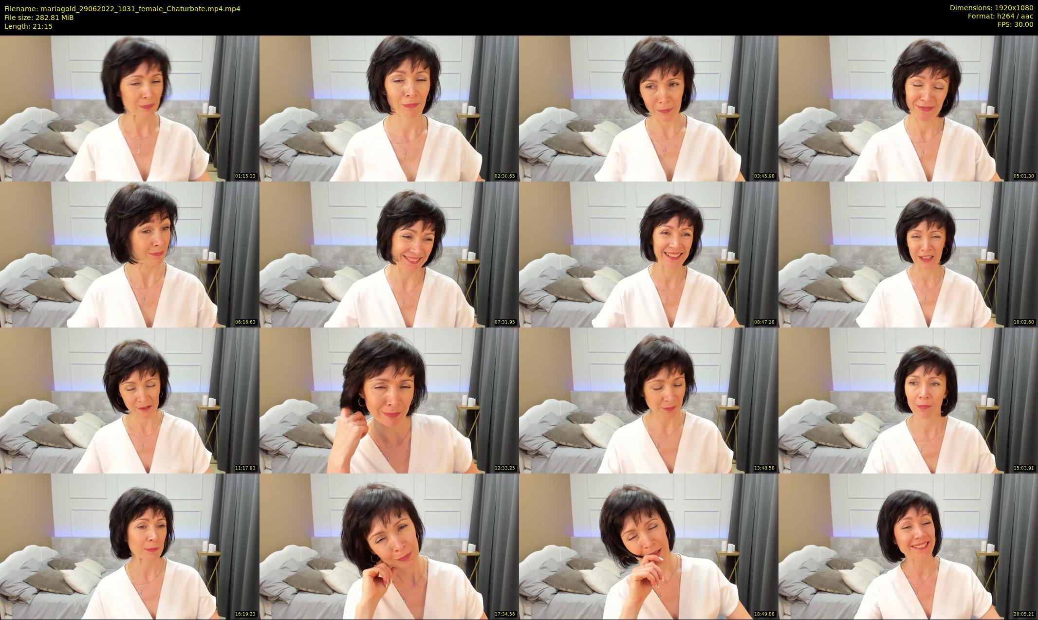 mariagold — 22 minute Chaturbate female cam show recording, 1080p, Jun 29, 2022