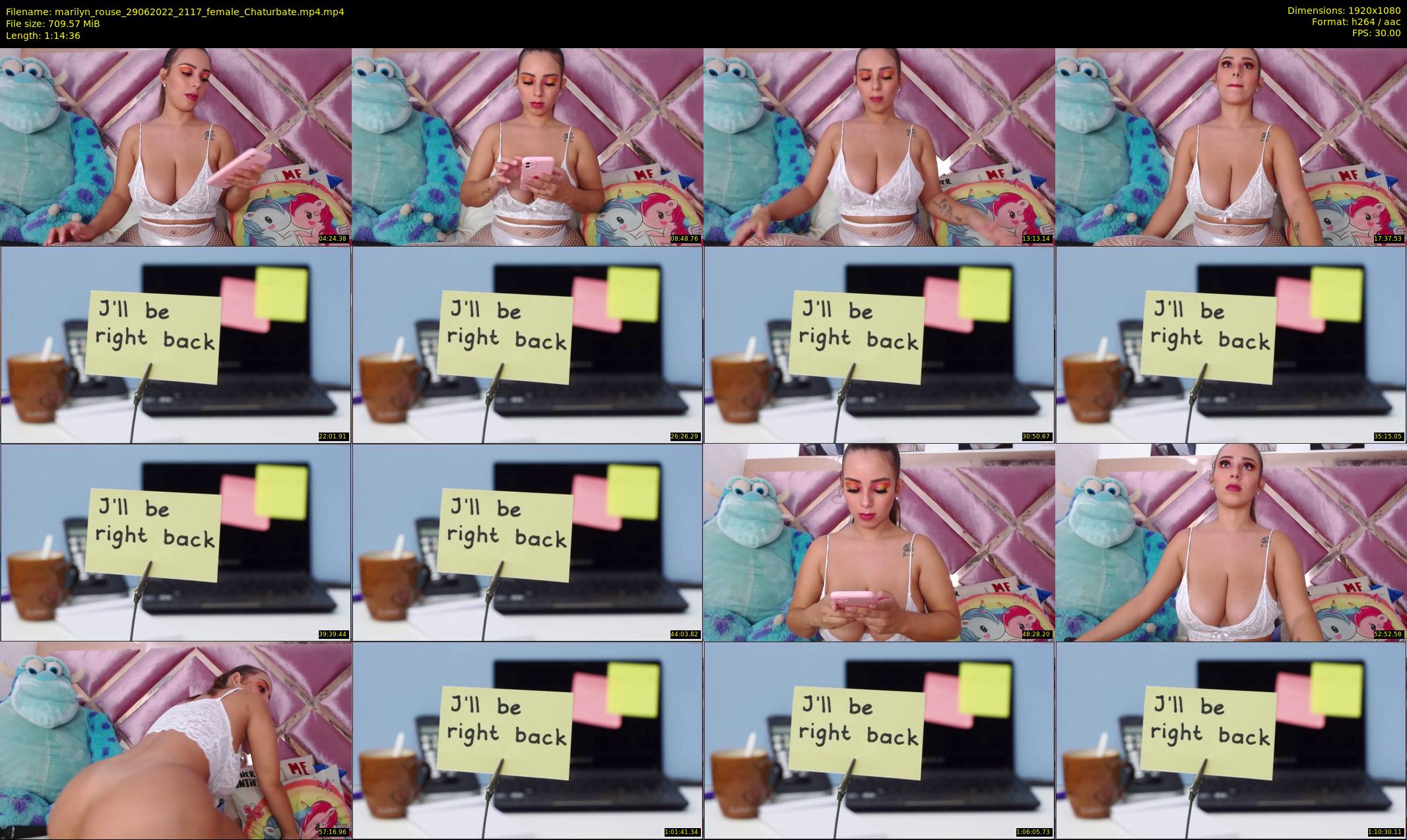 marilyn_rouse — 75 minute Chaturbate female cam show recording, 1080p, Jun 29, 2022