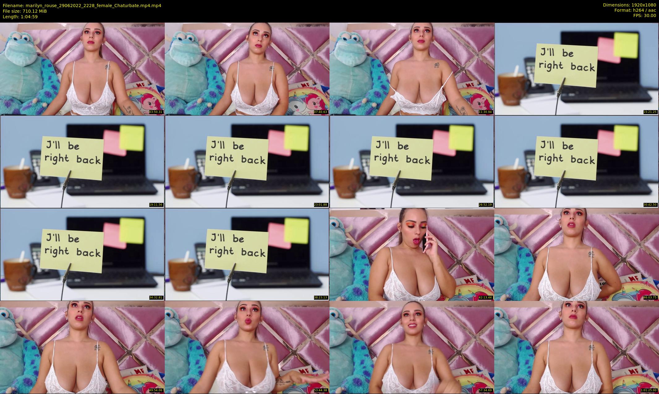 marilyn_rouse — 65 minute Chaturbate female cam show recording, 1080p, Jun 29, 2022