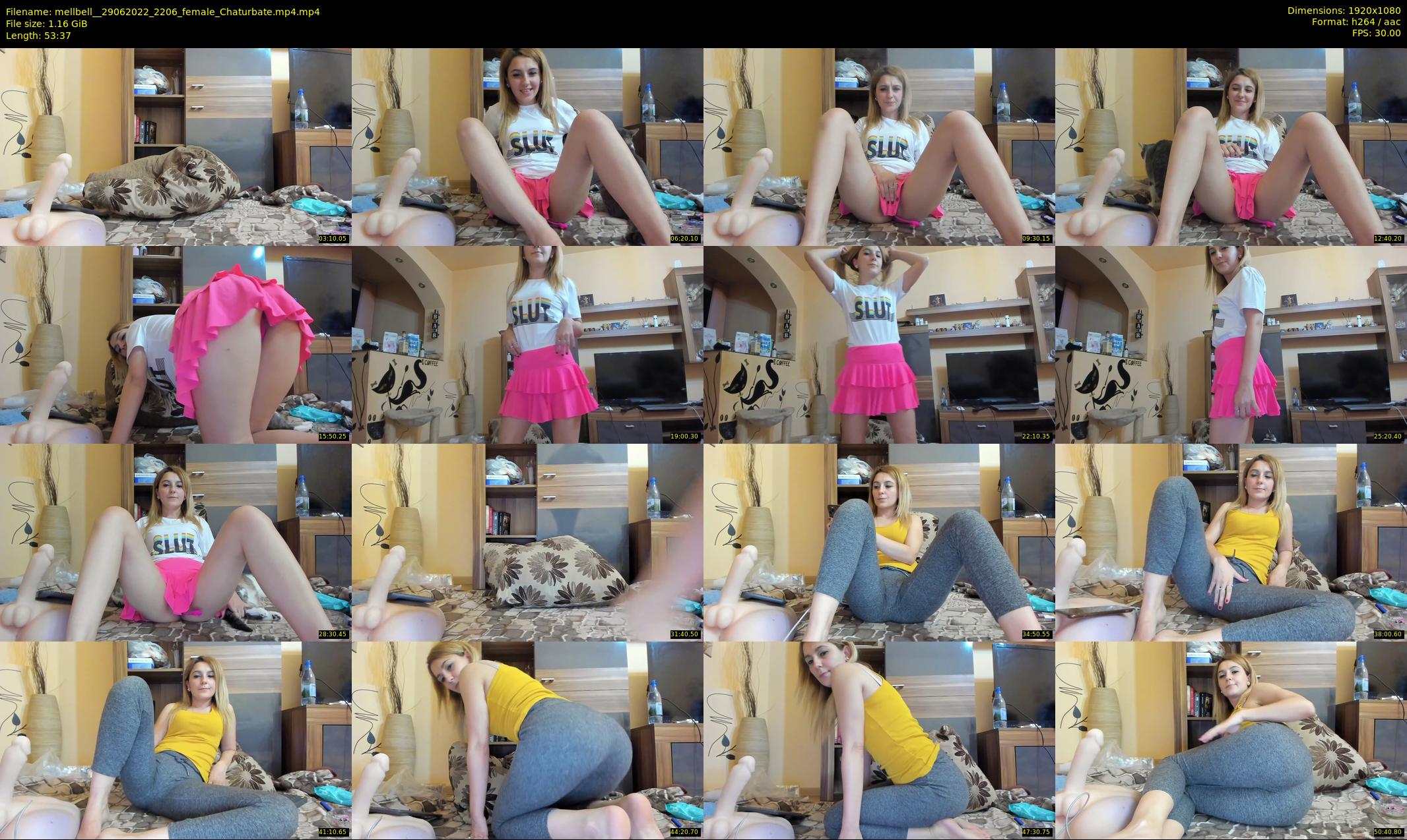 mellbell_ — 54 minute Chaturbate female cam show recording, 1080p, Jun 29, 2022
