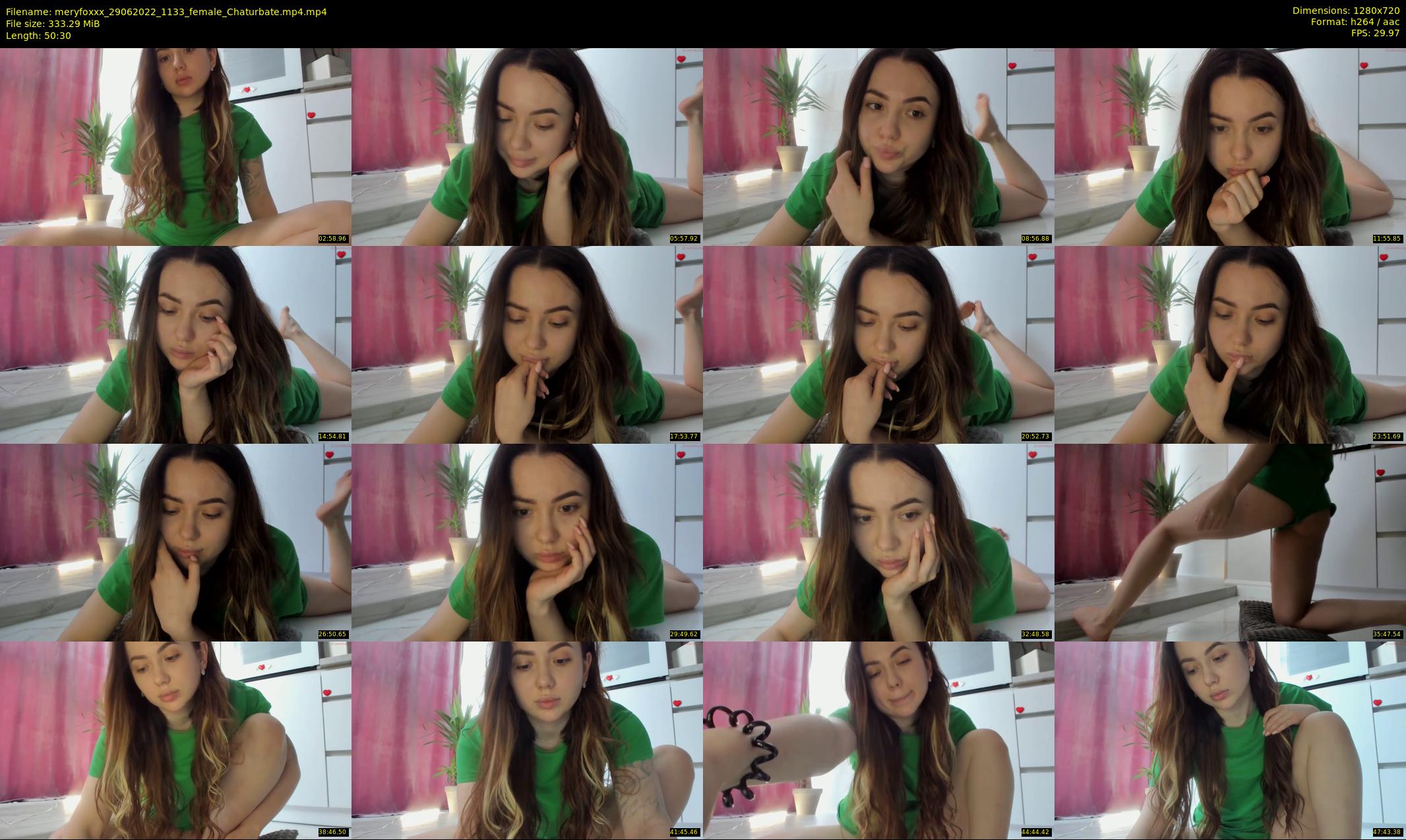 meryfoxxx — 51 minute Chaturbate female cam show recording, 720p, Jun 29, 2022