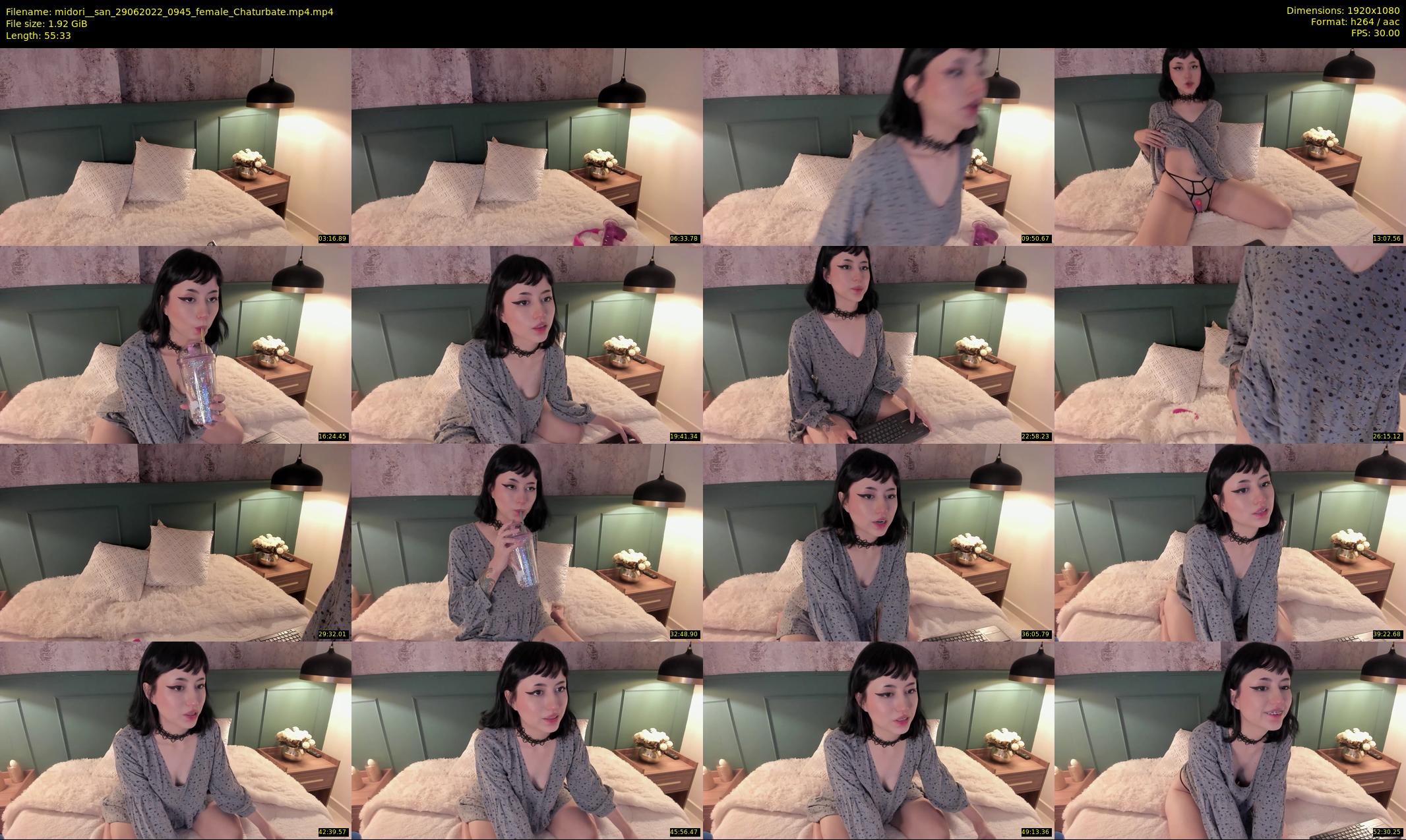 midori__san — 56 minute Chaturbate female cam show recording, 1080p, Jun 29, 2022