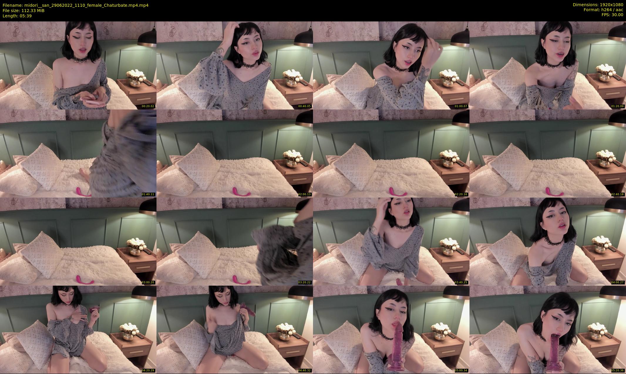 midori__san — 6 minute Chaturbate female cam show recording, 1080p, Jun 29, 2022