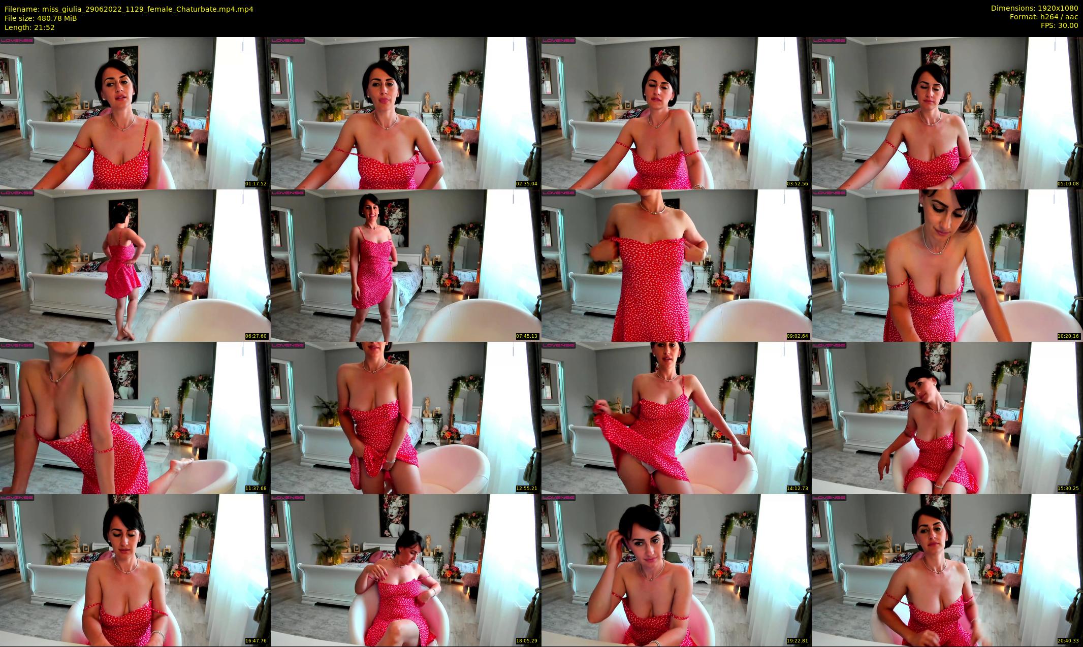 miss_giulia — 22 minute Chaturbate female cam show recording, 1080p, Jun 29, 2022