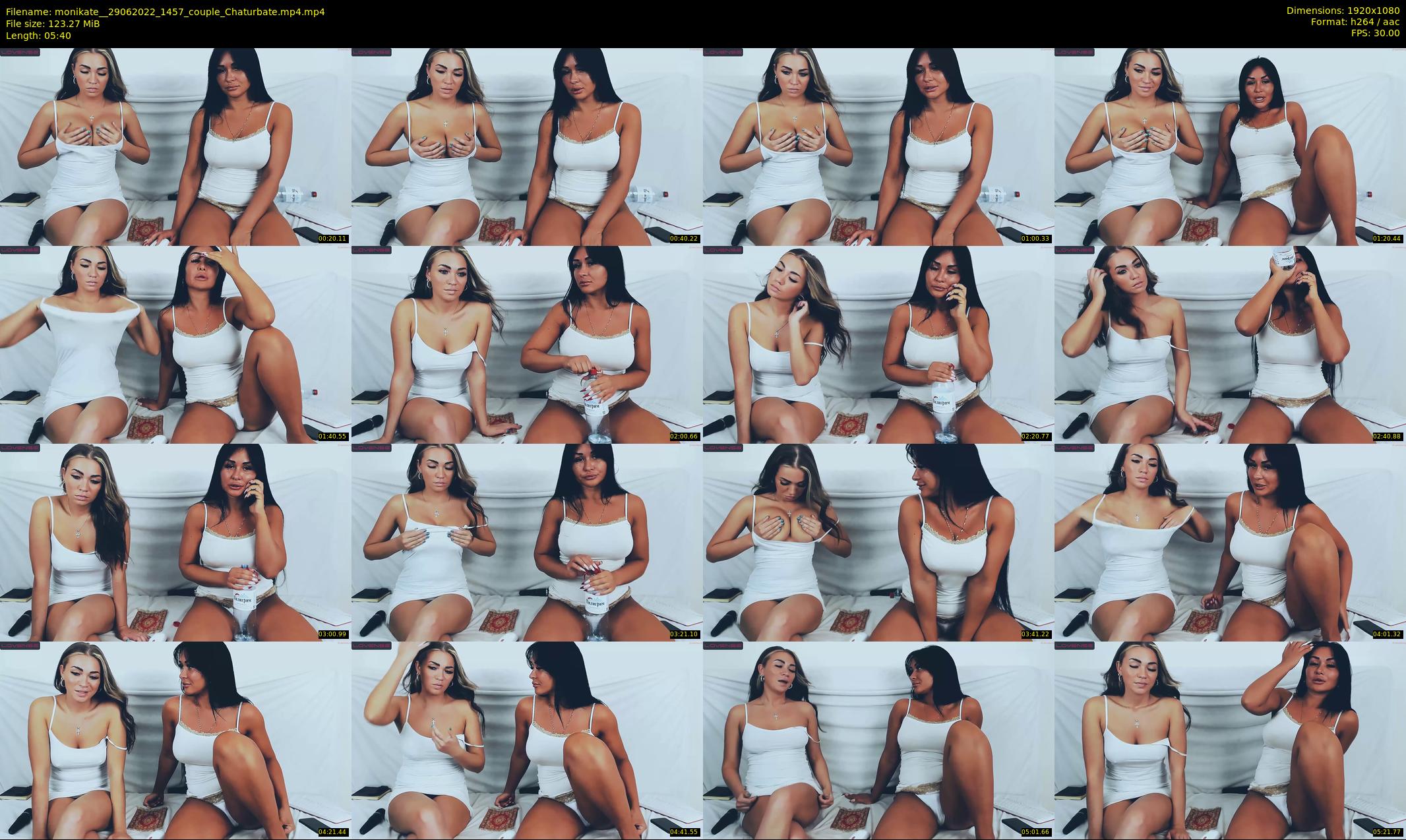 monikate_ — 6 minute Chaturbate couple cam show recording, 1080p, Jun 29, 2022