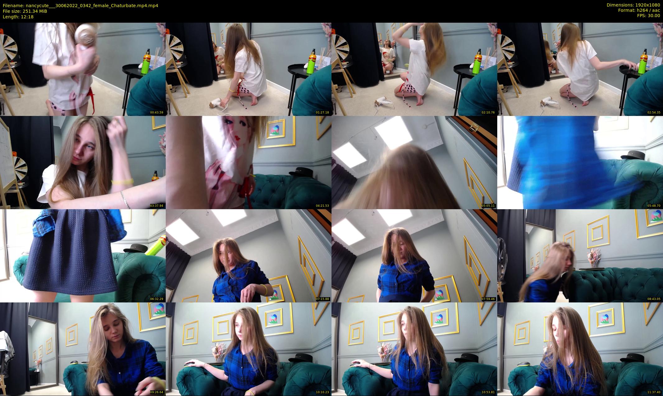 nancycute__ — 13 minute Chaturbate female cam show recording, 1080p, Jun 30, 2022