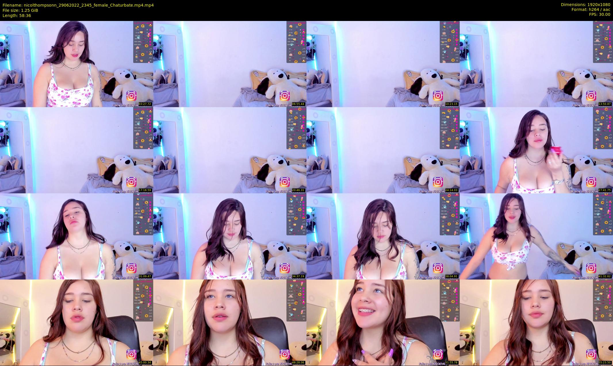 nicolthompsonn — 59 minute Chaturbate female cam show recording, 1080p, Jun 29, 2022