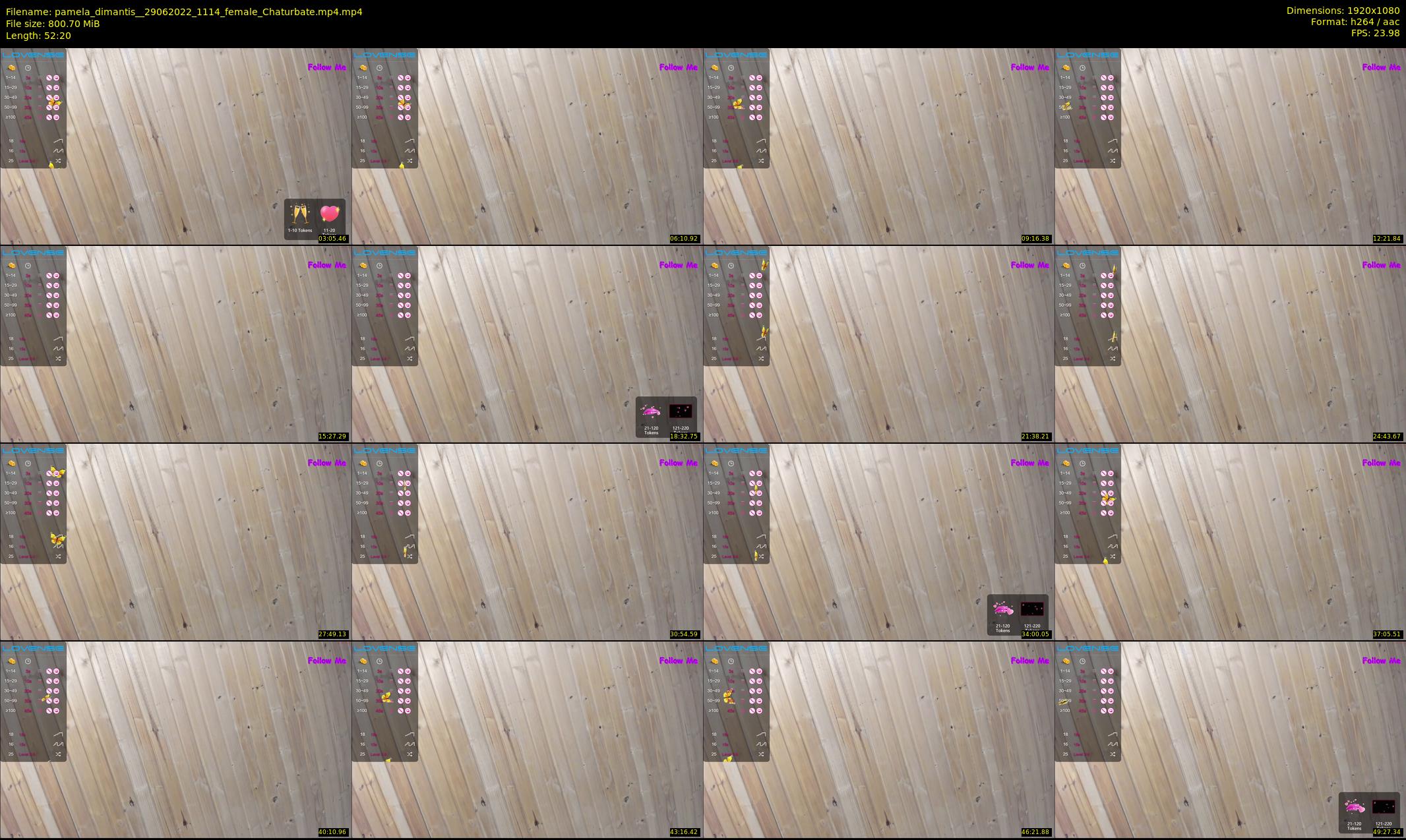 pamela_dimantis_ — 53 minute Chaturbate female cam show recording, 1080p, Jun 29, 2022