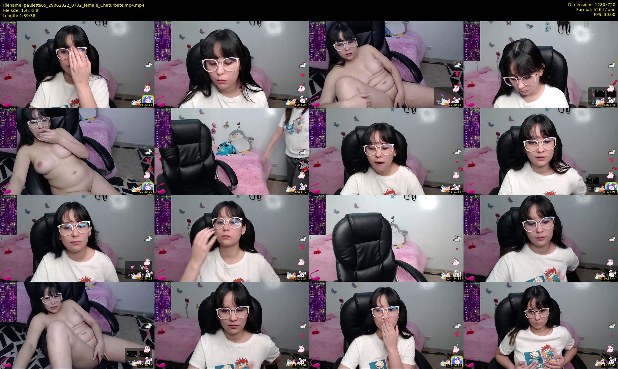 paulette65 — 100 minute Chaturbate female cam show recording, 720p, Jun 29, 2022