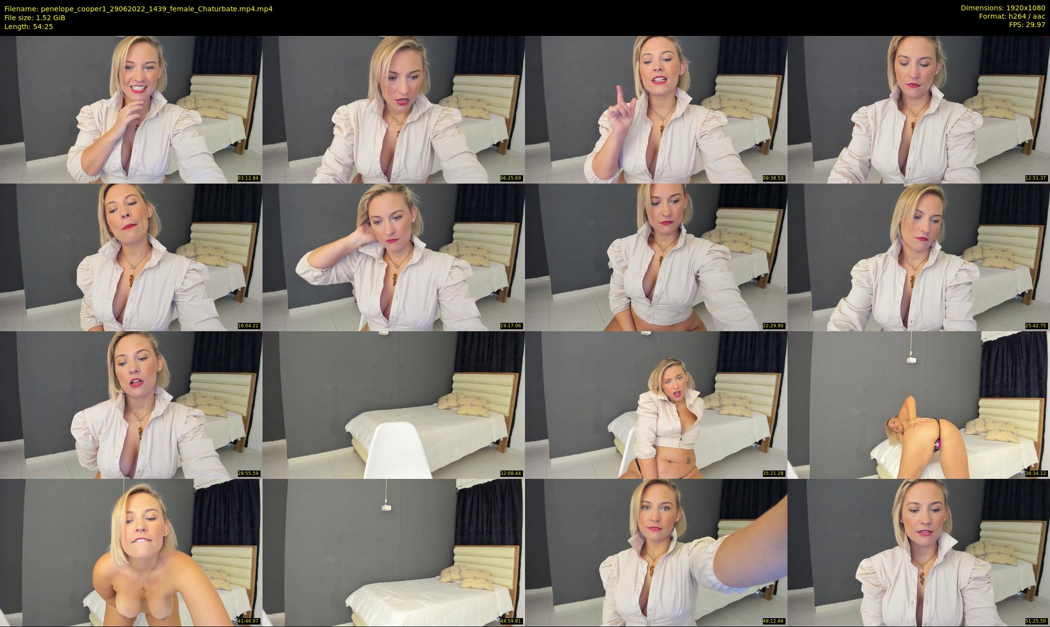 penelope_cooper1 — 55 minute Chaturbate female cam show recording, 1080p, Jun 29, 2022