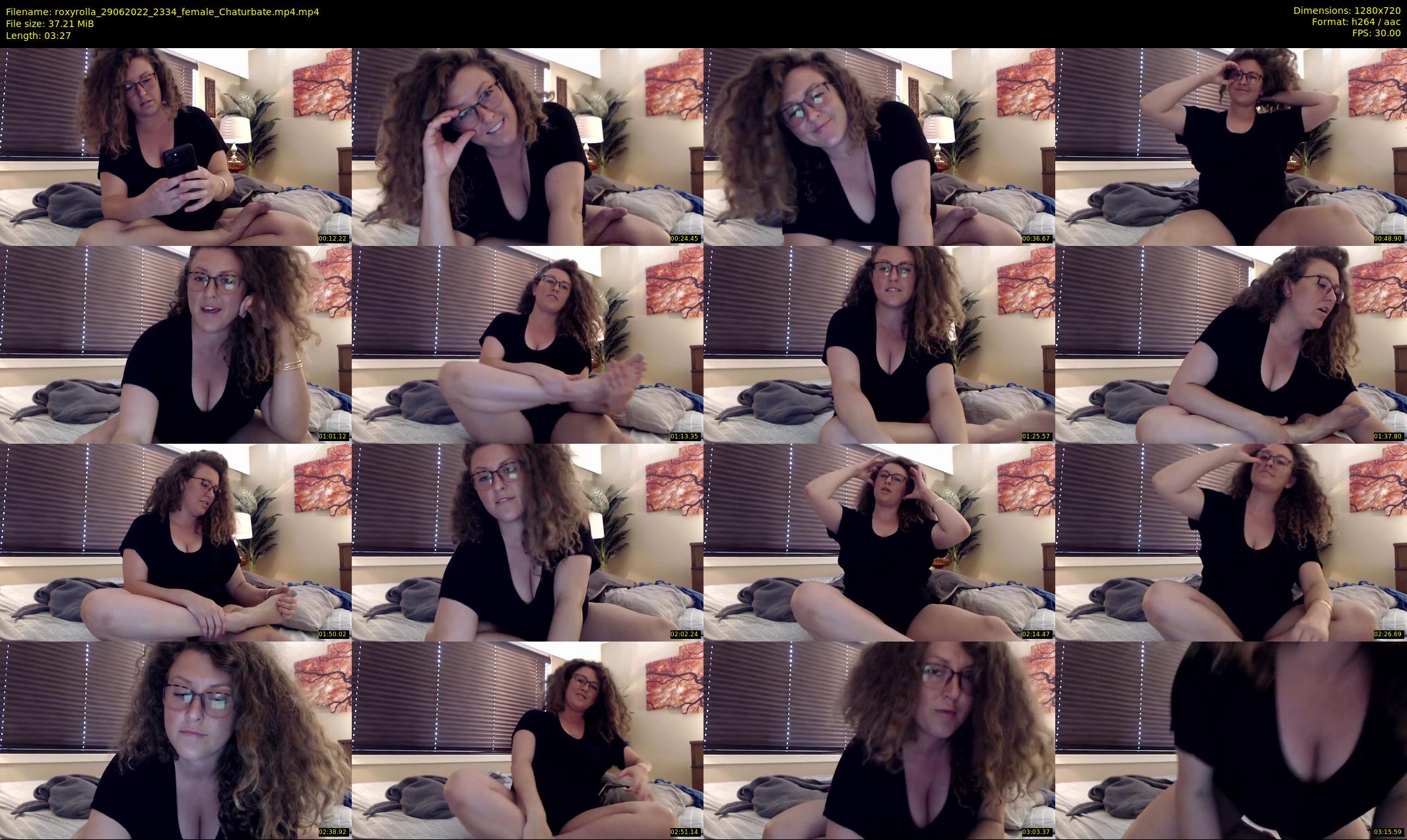 roxyrolla — 4 minute Chaturbate female cam show recording, 720p, Jun 29, 2022