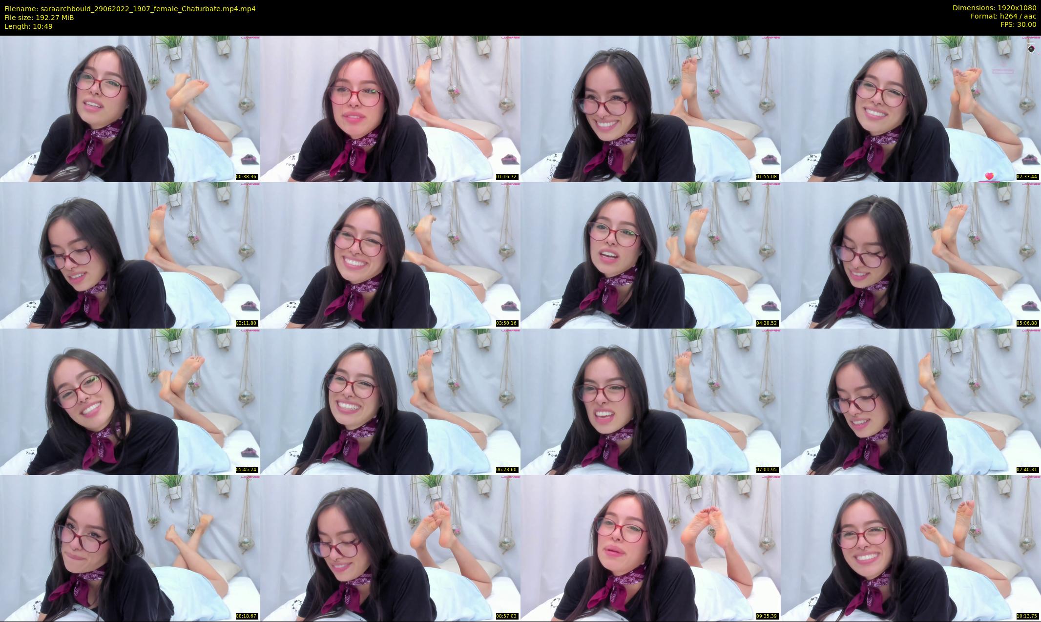 saraarchbould — 11 minute Chaturbate female cam show recording, 1080p, Jun 29, 2022