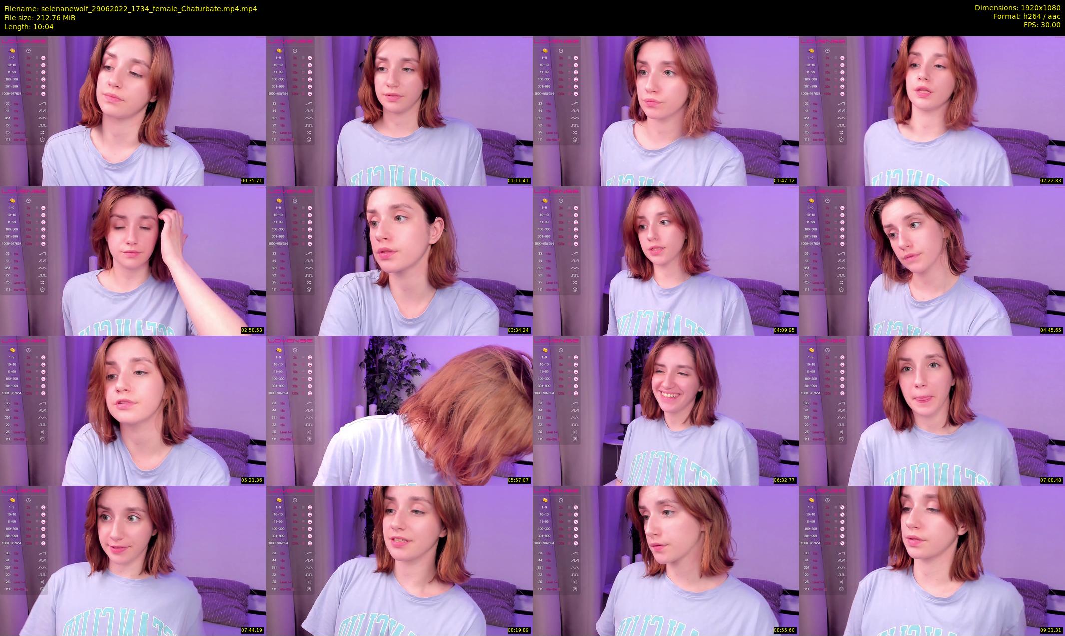 selenanewolf — 11 minute Chaturbate couple cam show recording, 1080p, Jun 29, 2022