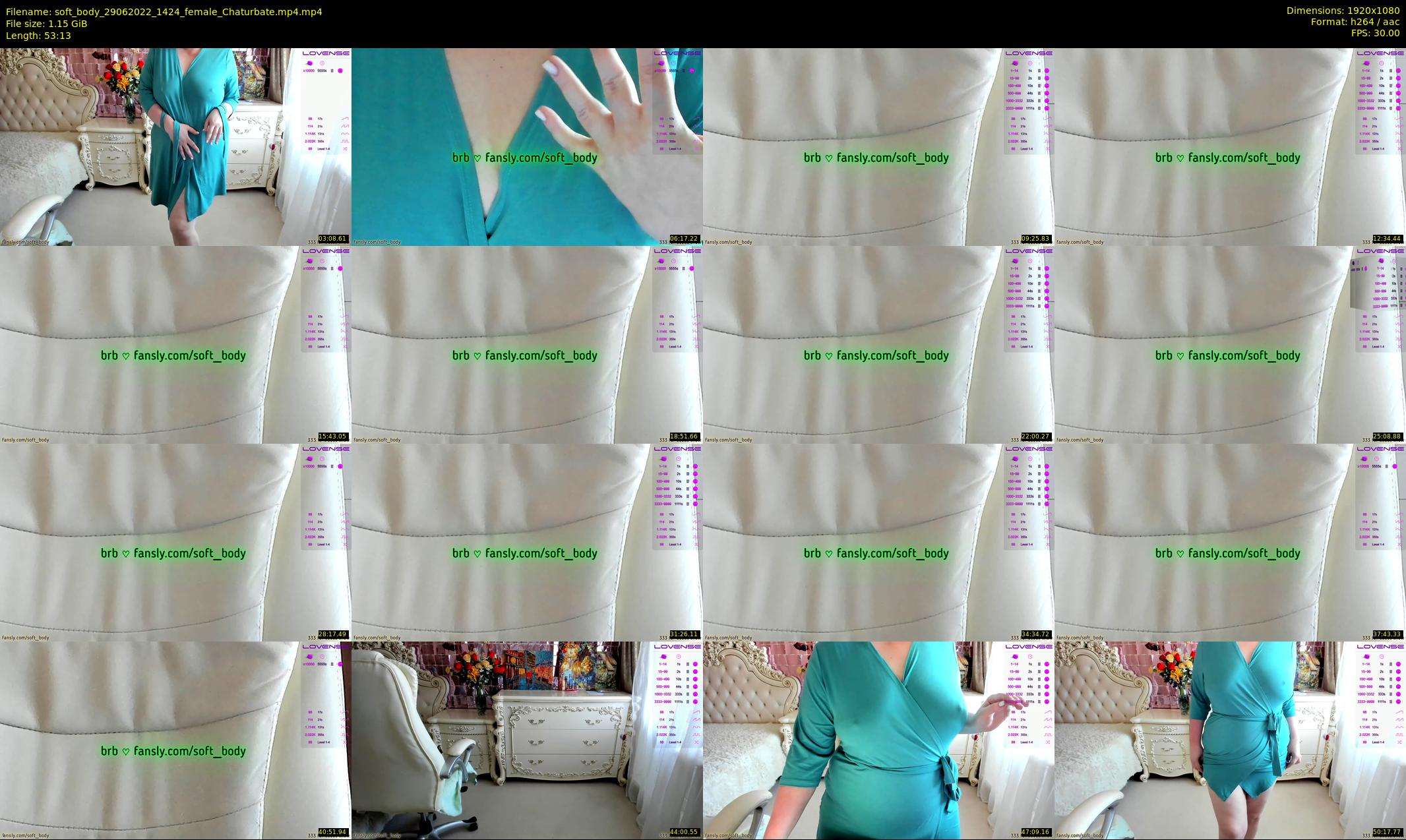 soft_body — 54 minute Chaturbate female cam show recording, 1080p, Jun 29, 2022
