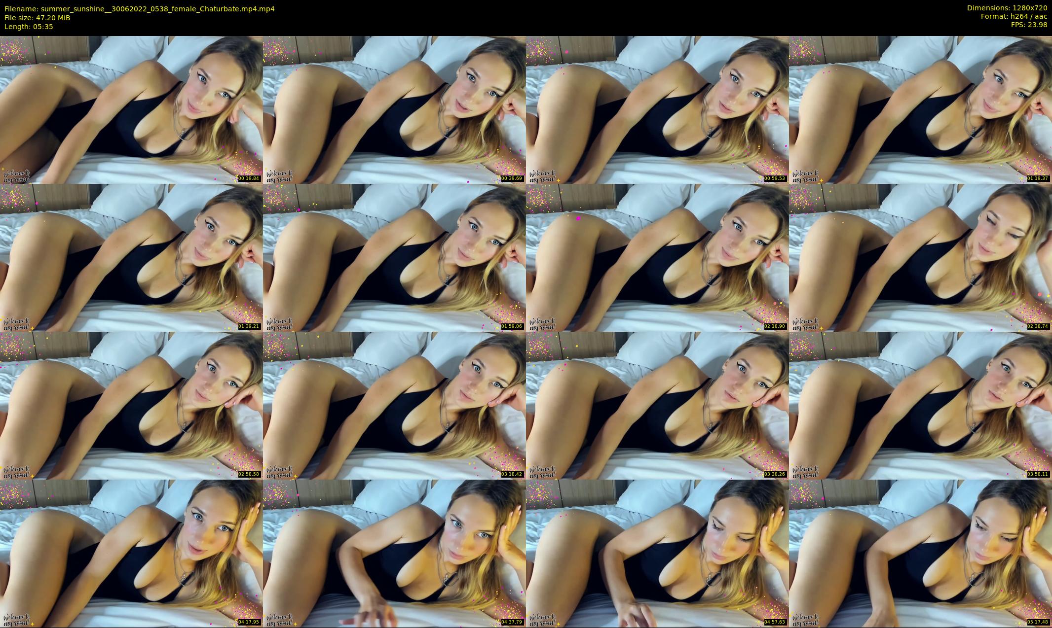 summer_sunshine_ — 6 minute Chaturbate female cam show recording, 720p, Jun 30, 2022
