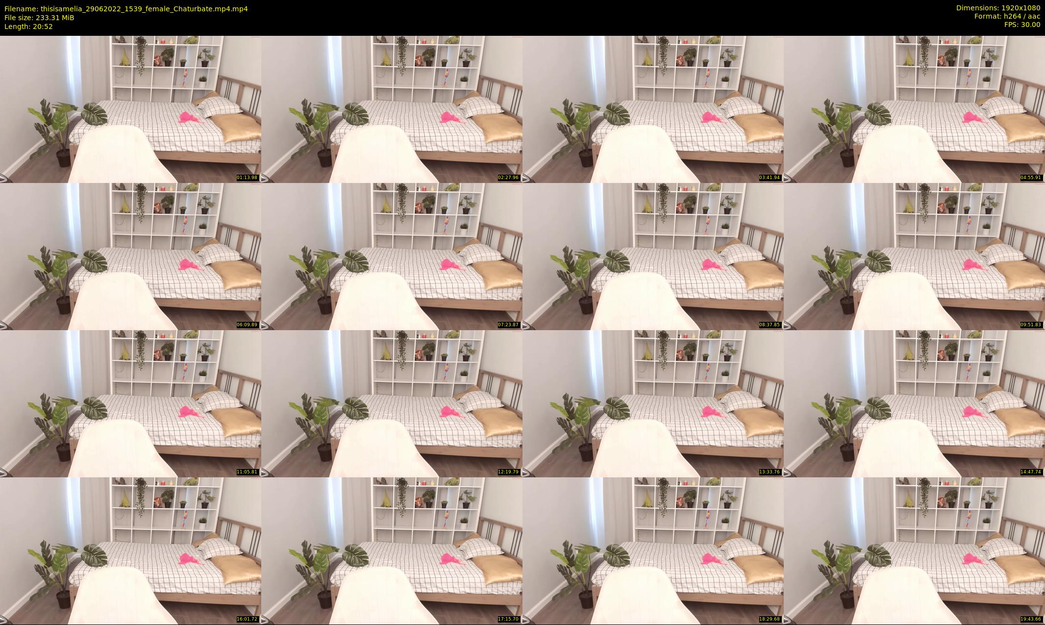 thisisamelia — 21 minute Chaturbate female cam show recording, 1080p, Jun 29, 2022