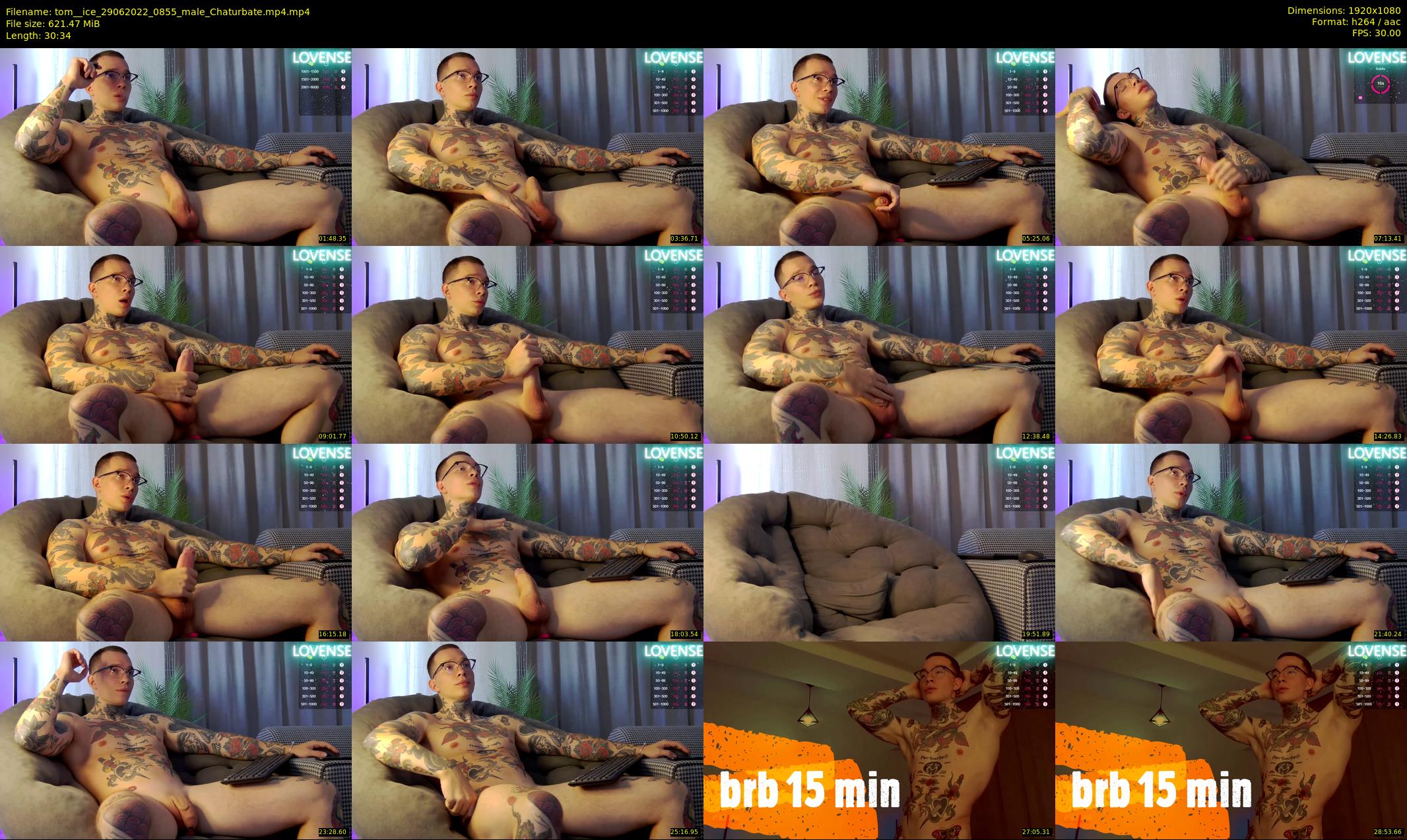tom__ice — 31 minute Chaturbate male cam show recording, 1080p, Jun 29, 2022