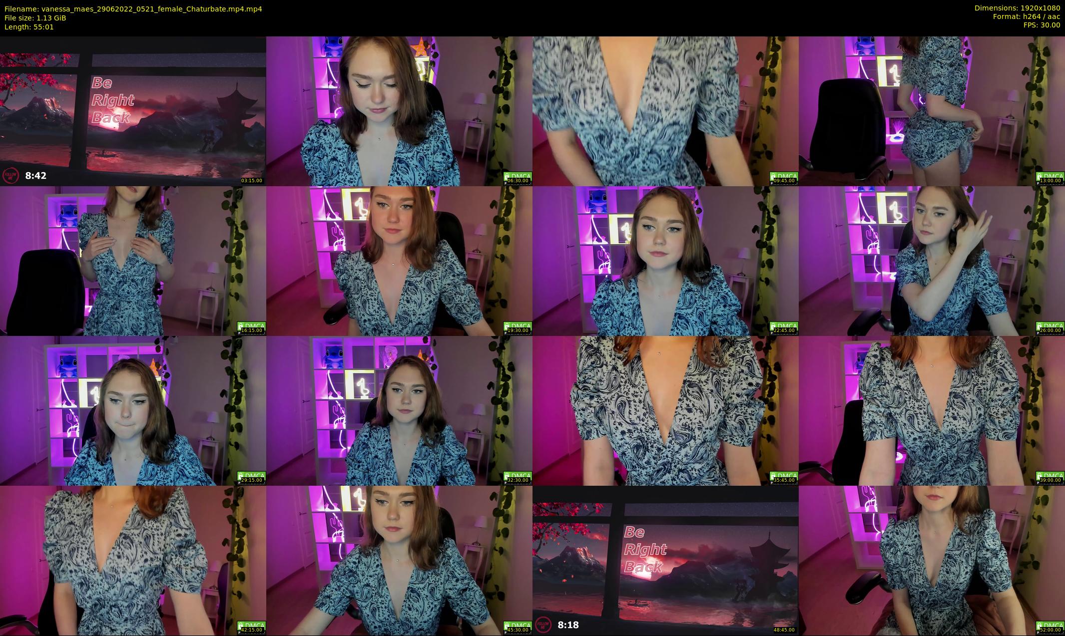 vanessa_maes — 56 minute Chaturbate female cam show recording, 1080p, Jun 29, 2022
