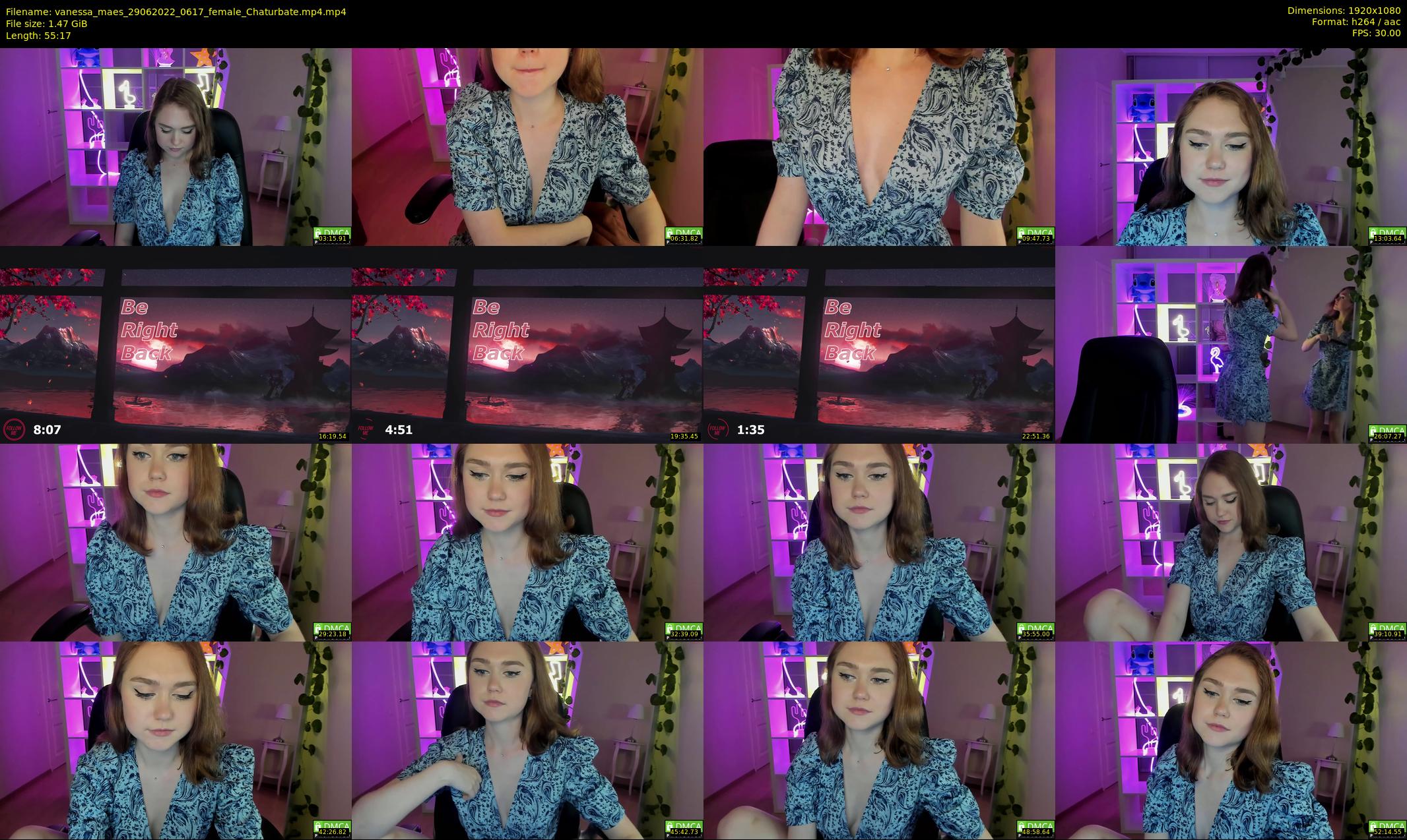 vanessa_maes — 56 minute Chaturbate female cam show recording, 1080p, Jun 29, 2022