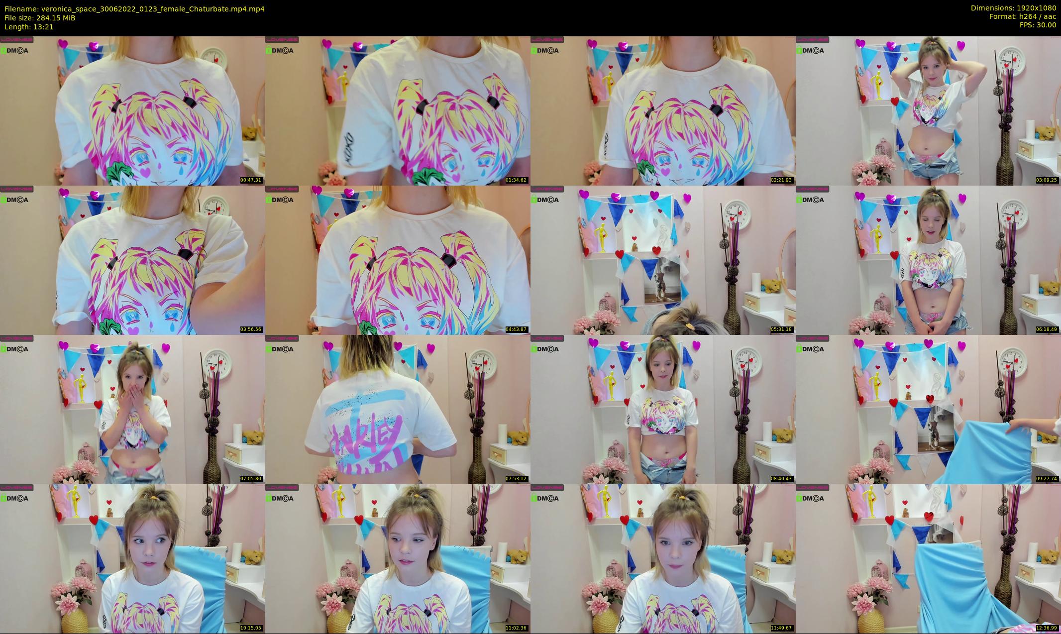 veronica_space — 14 minute Chaturbate female cam show recording, 1080p, Jun 30, 2022