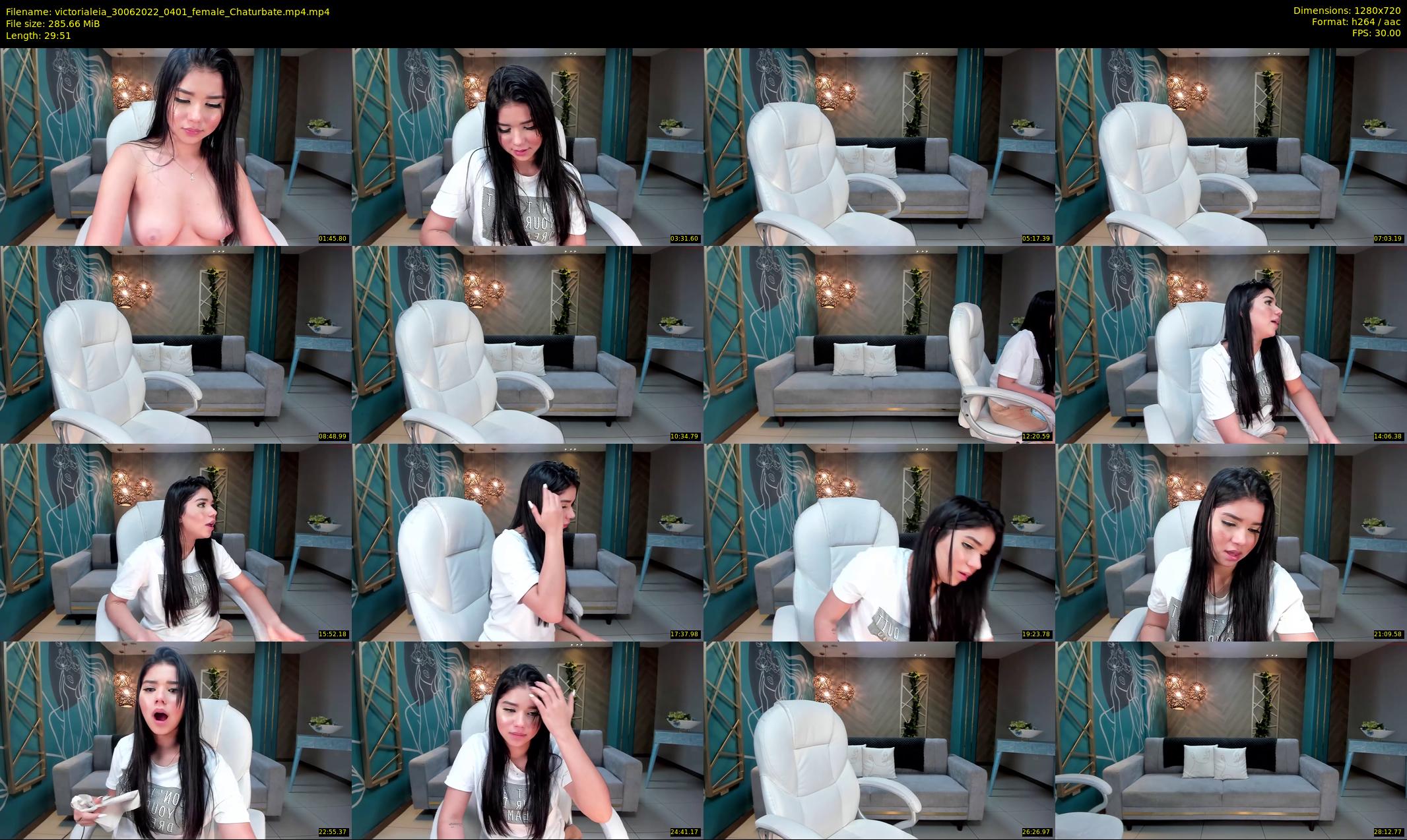 victorialeia — 30 minute Chaturbate female cam show recording, 720p, Jun 30, 2022