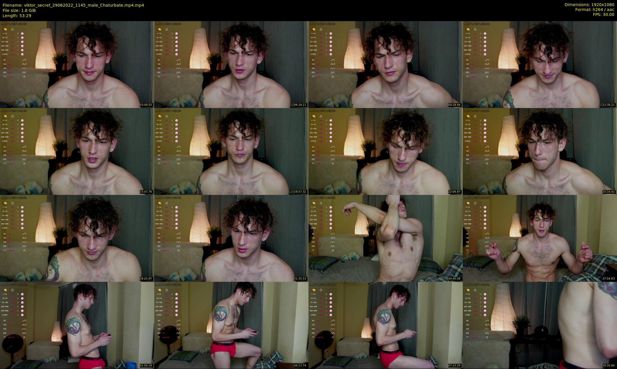 viktor_secret — 54 minute Chaturbate male cam show recording, 1080p, Jun 29, 2022