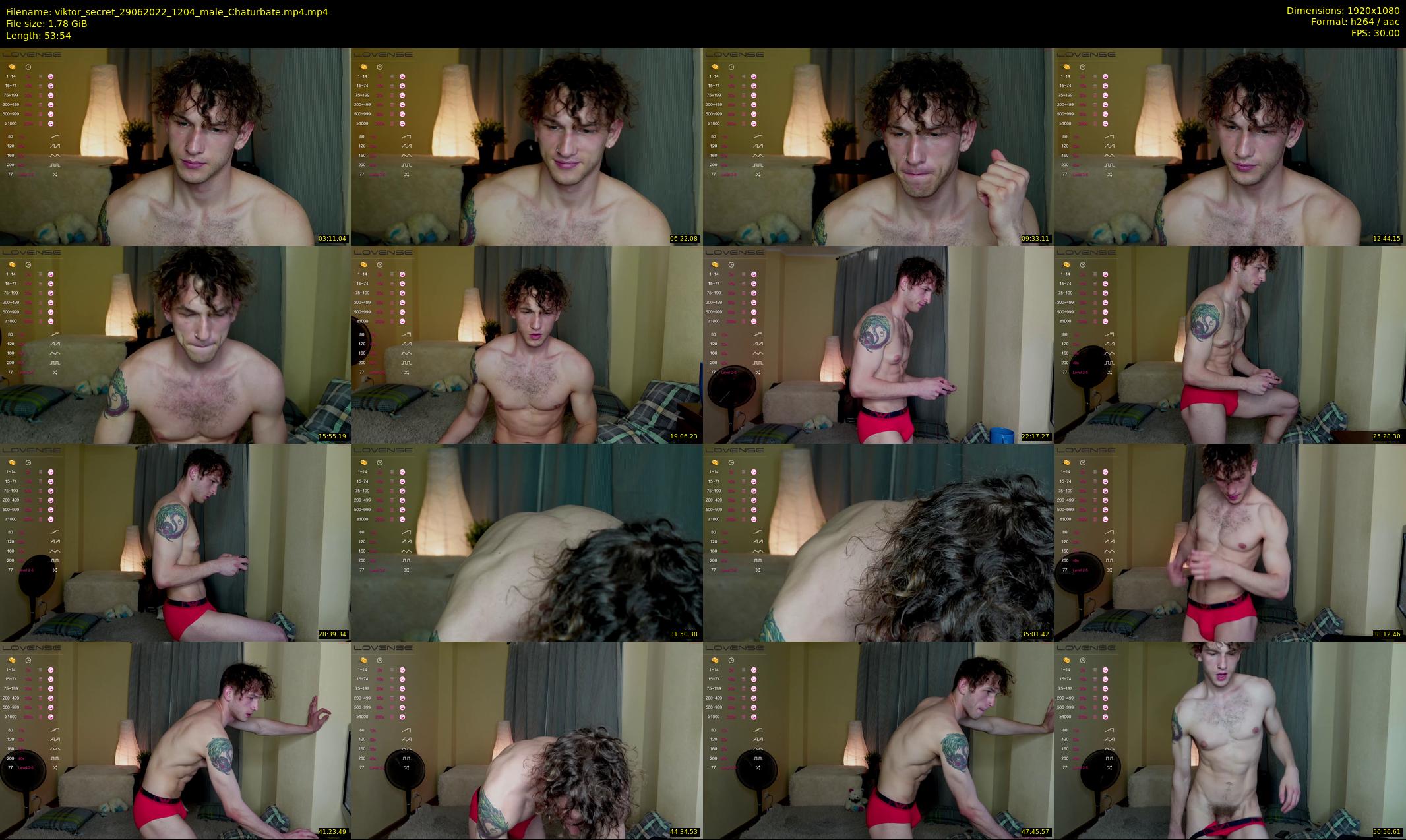 viktor_secret — 54 minute Chaturbate male cam show recording, 1080p, Jun 29, 2022
