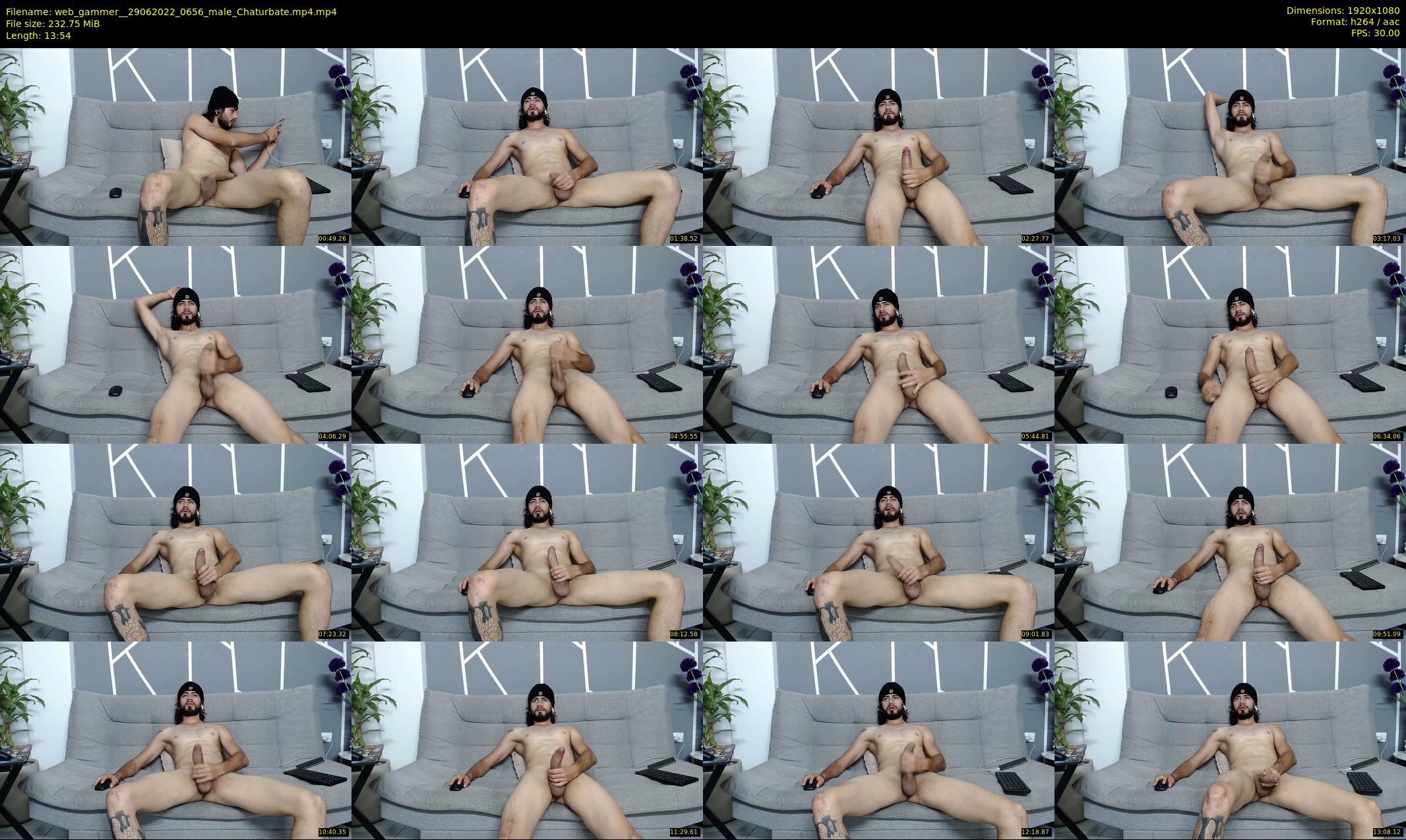 web_gammer_ — 14 minute Chaturbate male cam show recording, 1080p, Jun 29, 2022