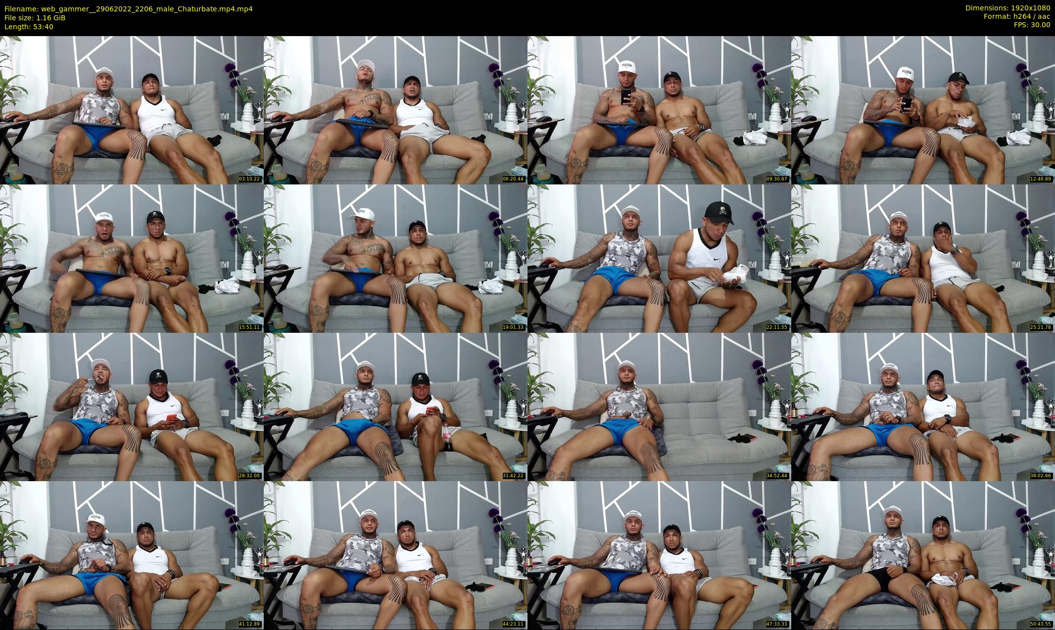 web_gammer_ — 54 minute Chaturbate male cam show recording, 1080p, Jun 29, 2022