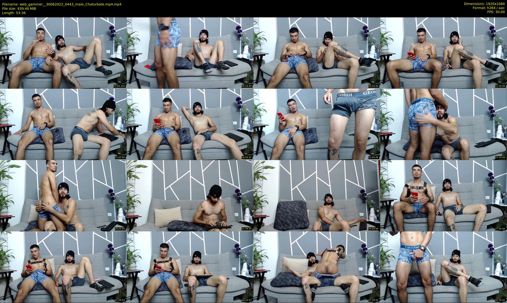 web_gammer_ — 54 minute Chaturbate male cam show recording, 1080p, Jun 30, 2022