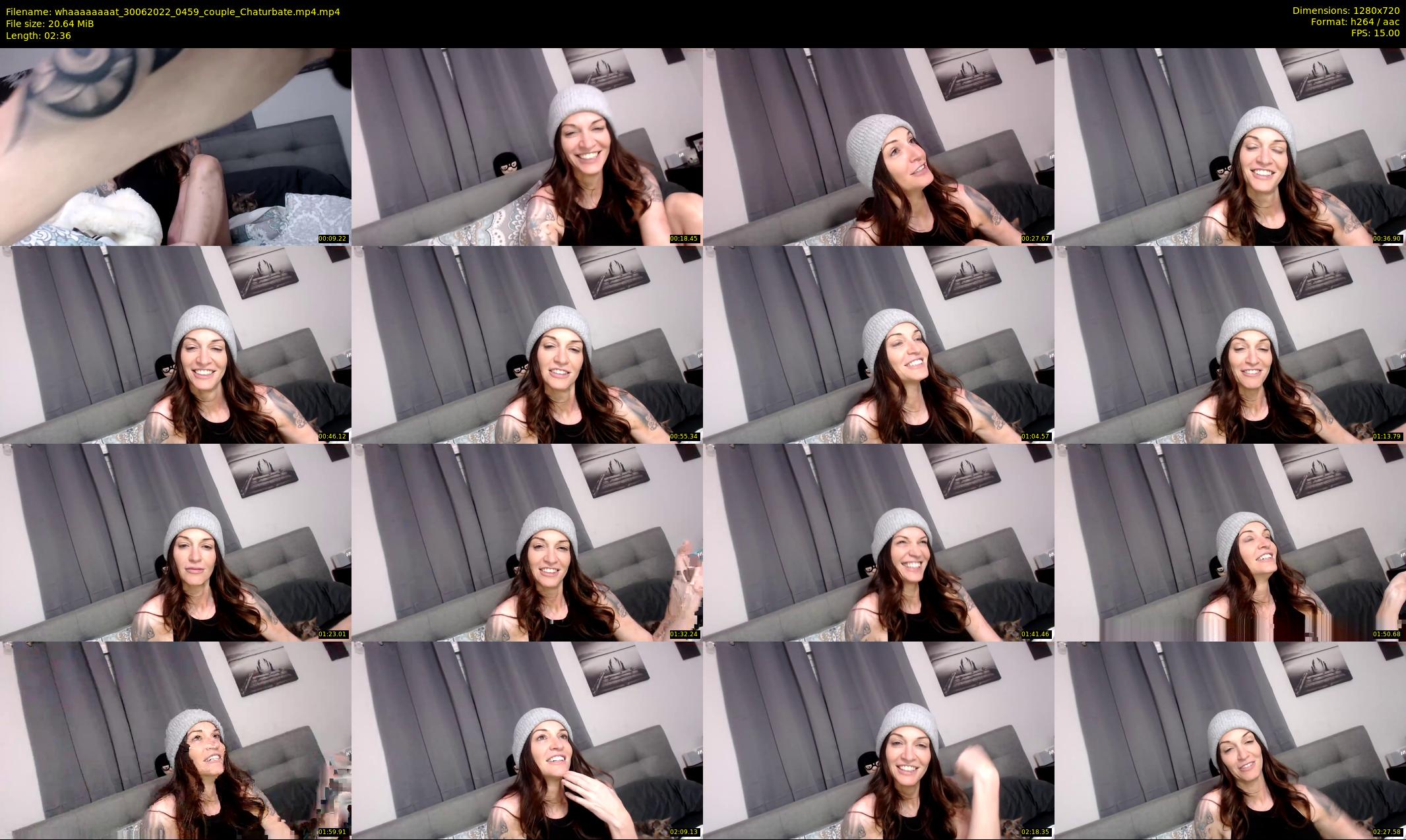 whaaaaaaaat — 3 minute Chaturbate couple cam show recording, 720p, Jun 30, 2022