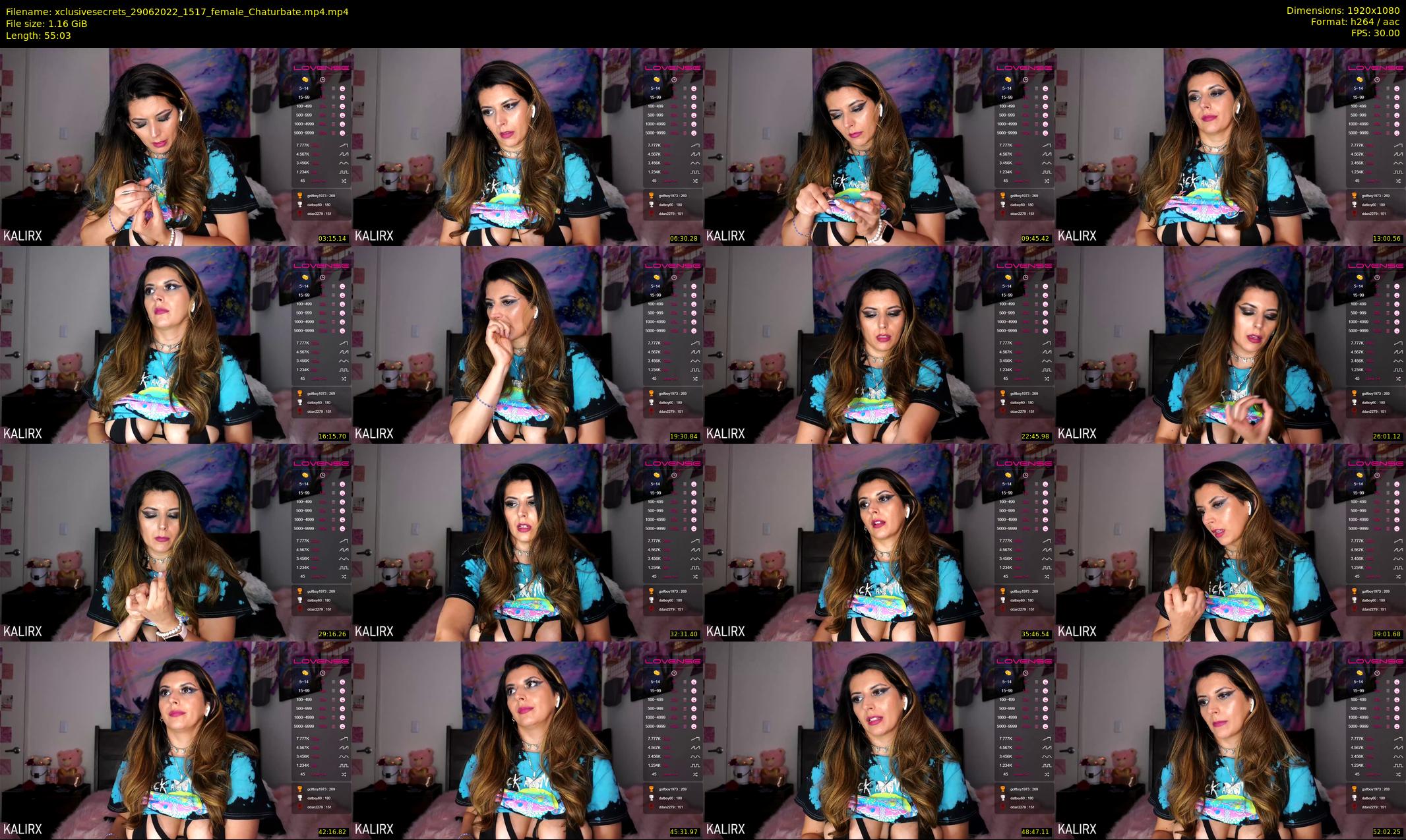 xclusivesecrets — 56 minute Chaturbate female cam show recording, 1080p, Jun 29, 2022
