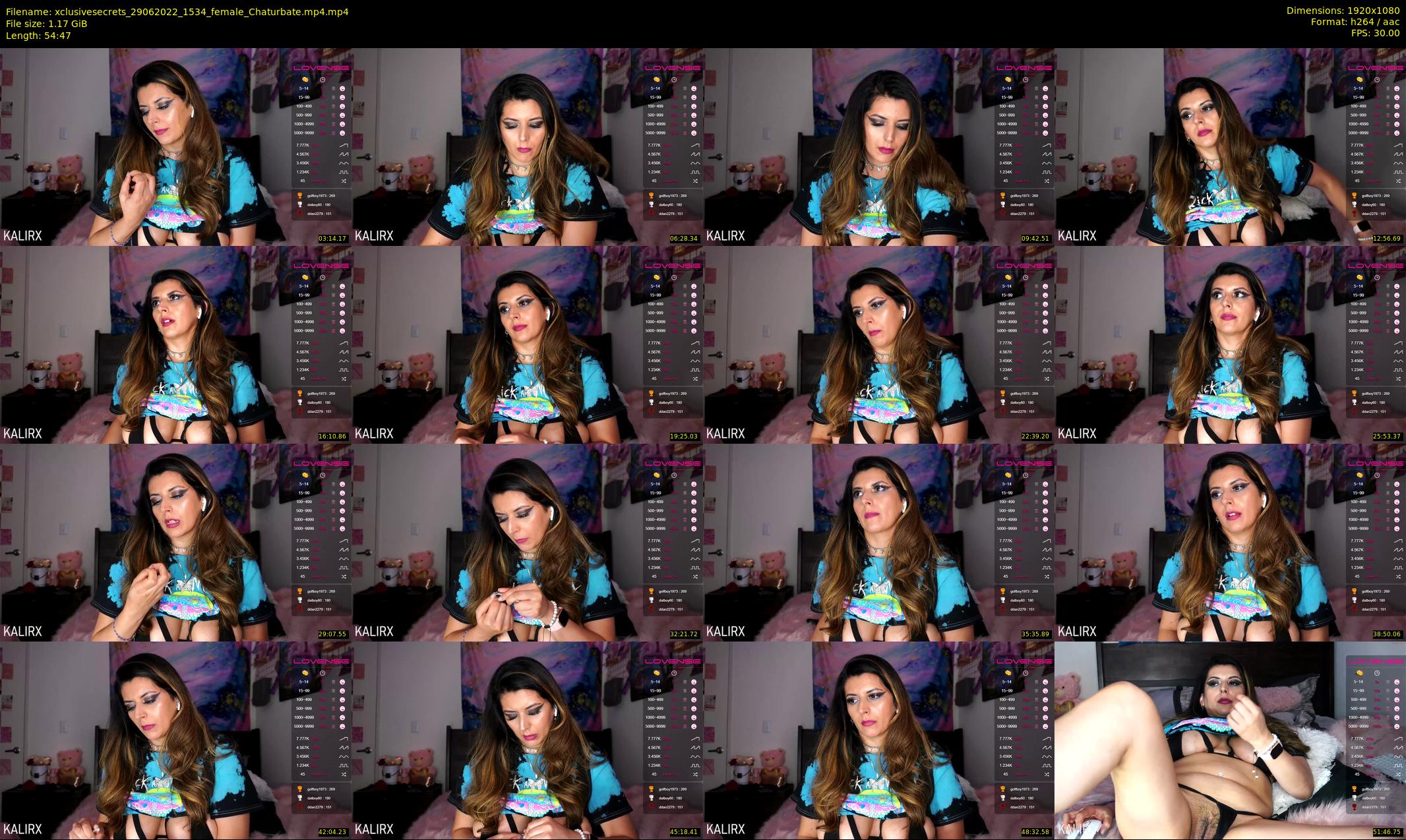 xclusivesecrets — 55 minute Chaturbate female cam show recording, 1080p, Jun 29, 2022
