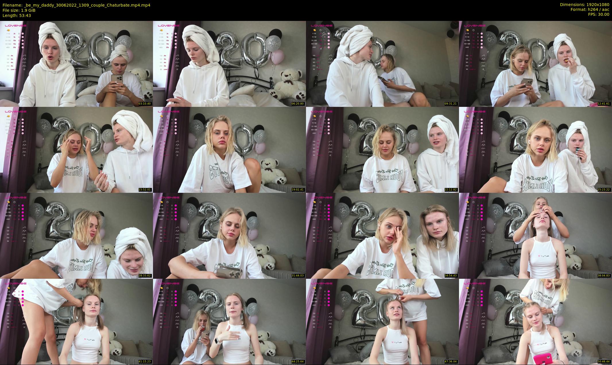 _be_my_daddy — 54 minute Chaturbate female cam show recording, 1080p, Jun 30, 2022