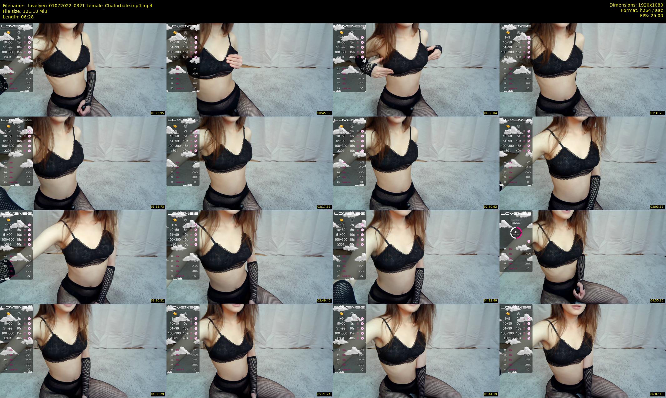 _lovelyen — 7 minute Chaturbate female cam show recording, 1080p, Jul 1, 2022