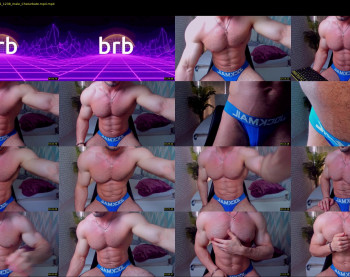 adam_muscle_ — 13 minute Chaturbate male cam show recording, 1080p, Jun 30, 2022