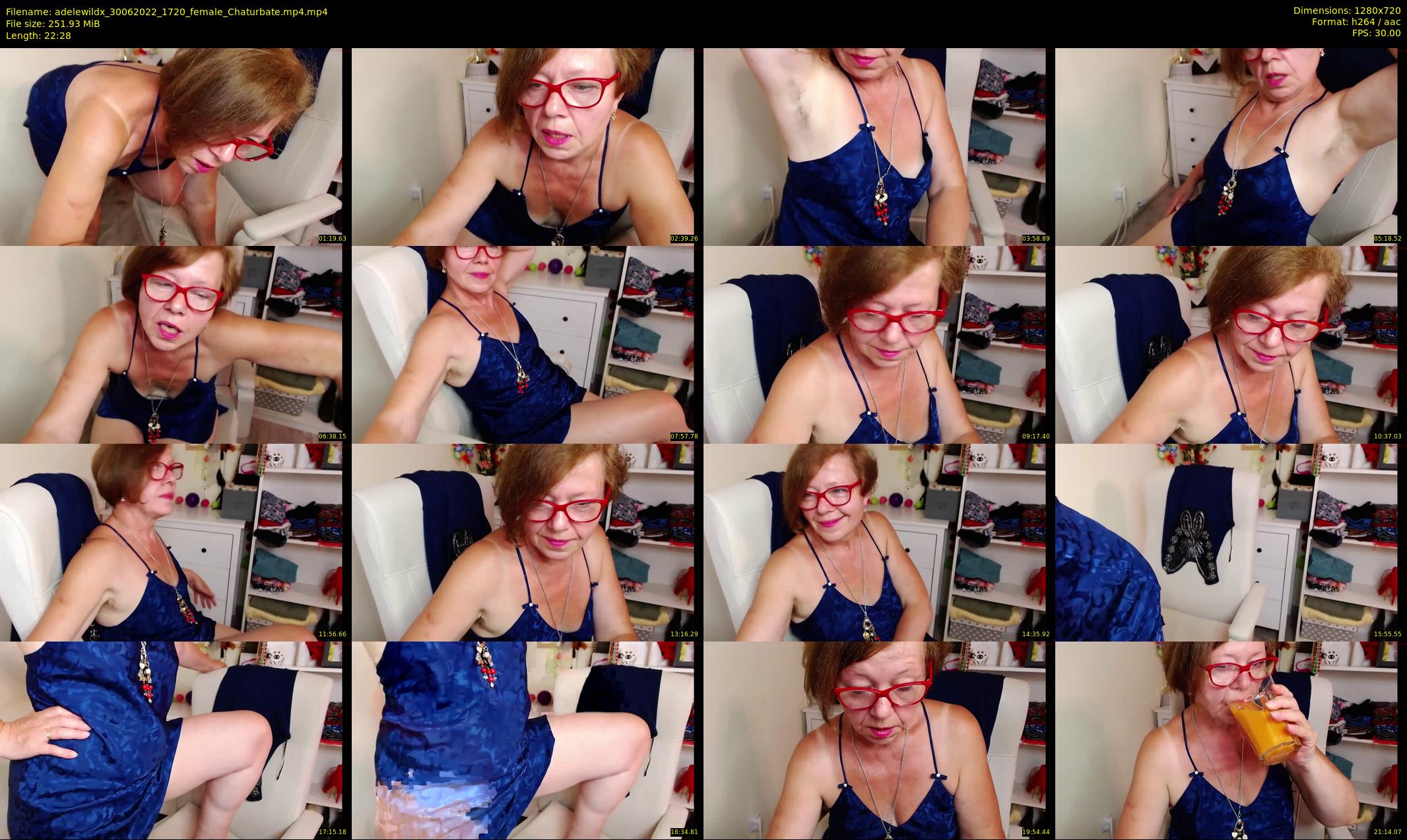 adelewildx — 23 minute Chaturbate female cam show recording, 720p, Jun 30, 2022